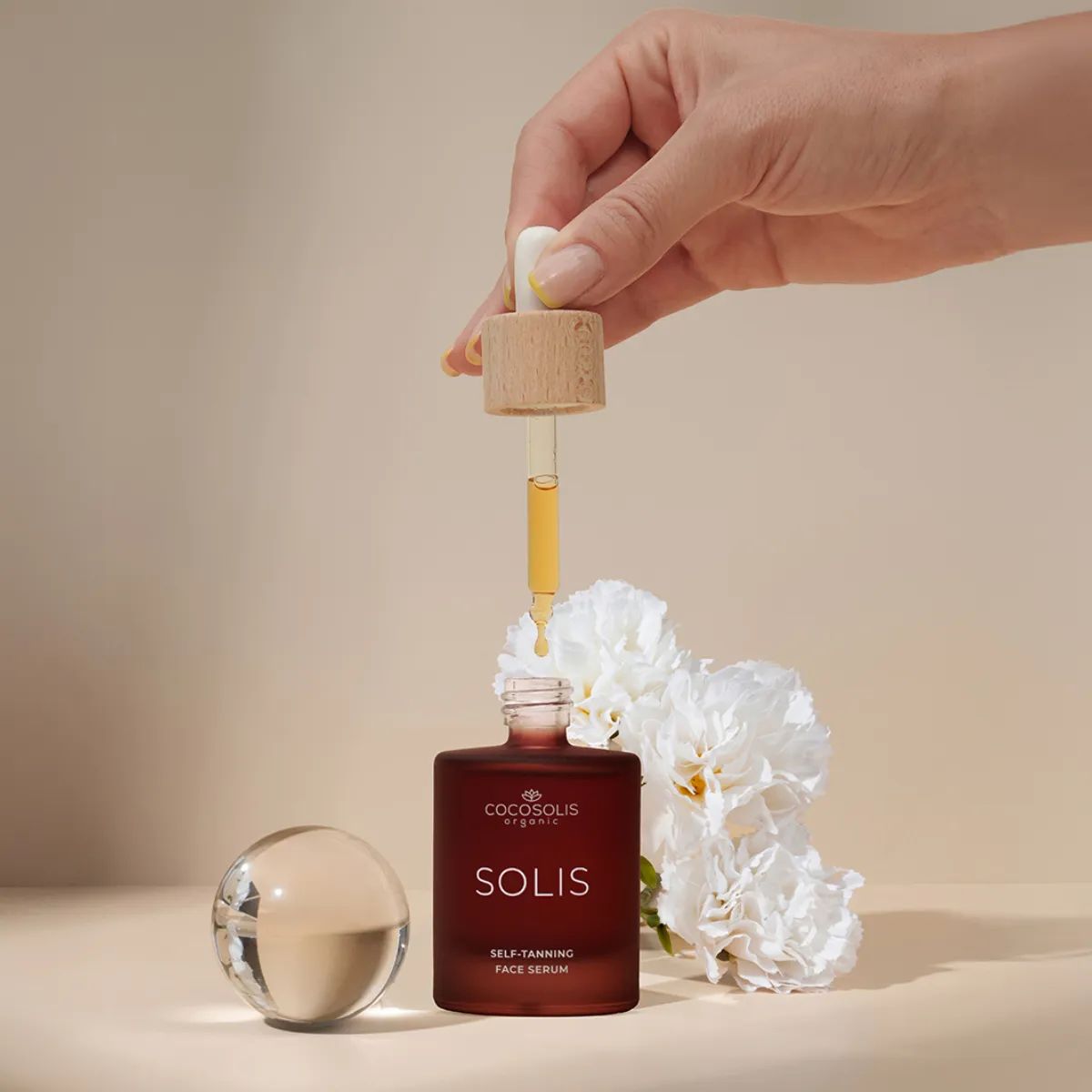 COCOSOLIS SOLIS Selbstbräunungsserum für das Gesicht