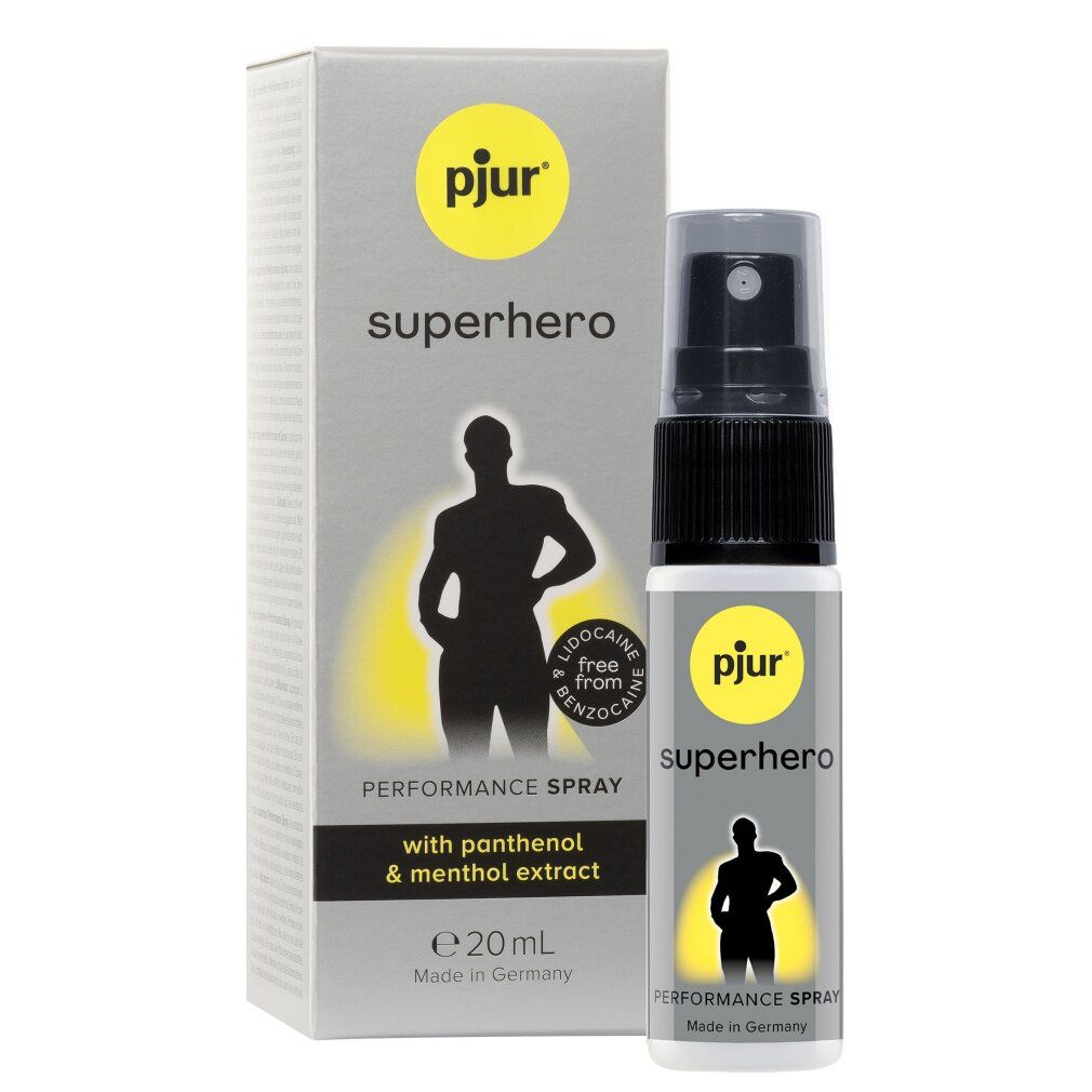 pjur® SUPERHERO *Performance Spray* for men
