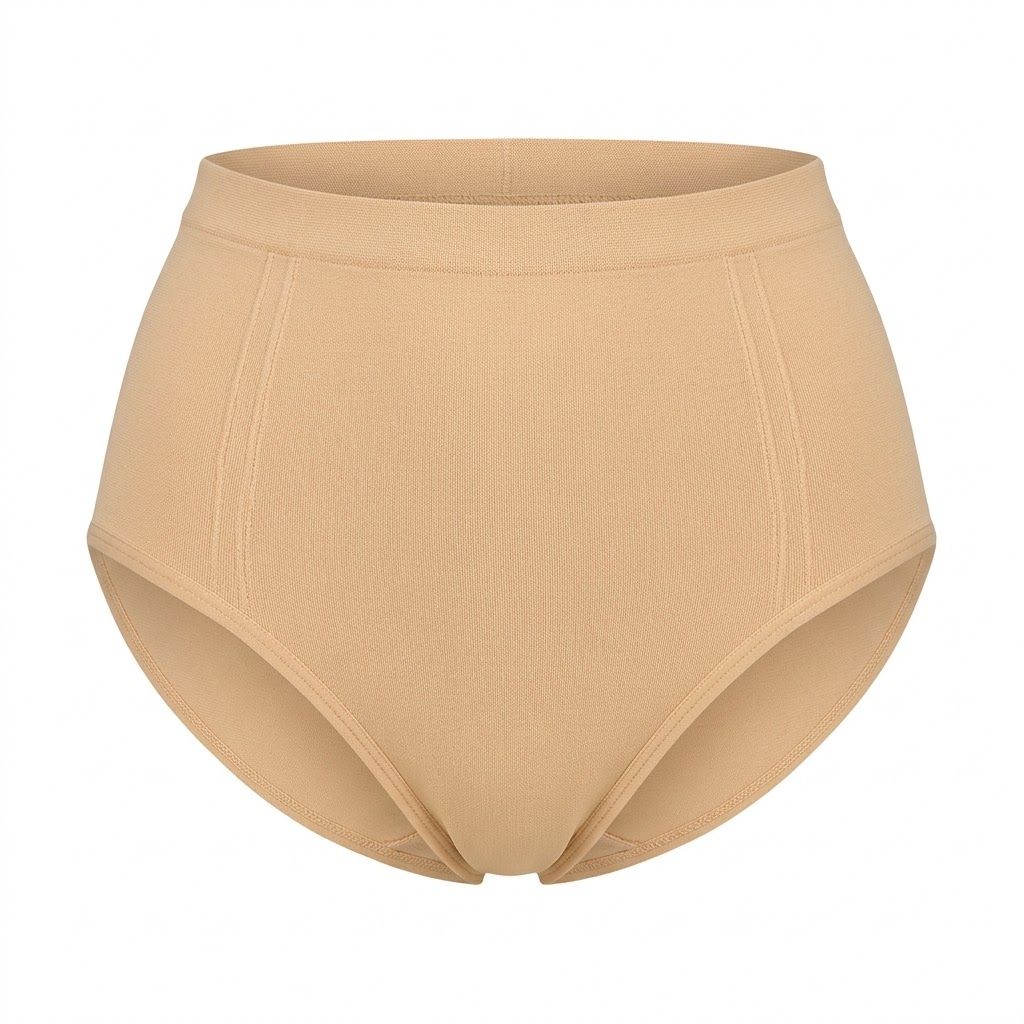 Kaiserschnitt Unterhose High Waist I Stützende Wochenbett Unterwäsche 1 St