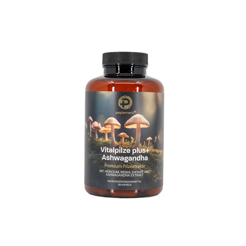peplement Vitalpilze Komplex mit Ashwagandha 120 St Kapseln