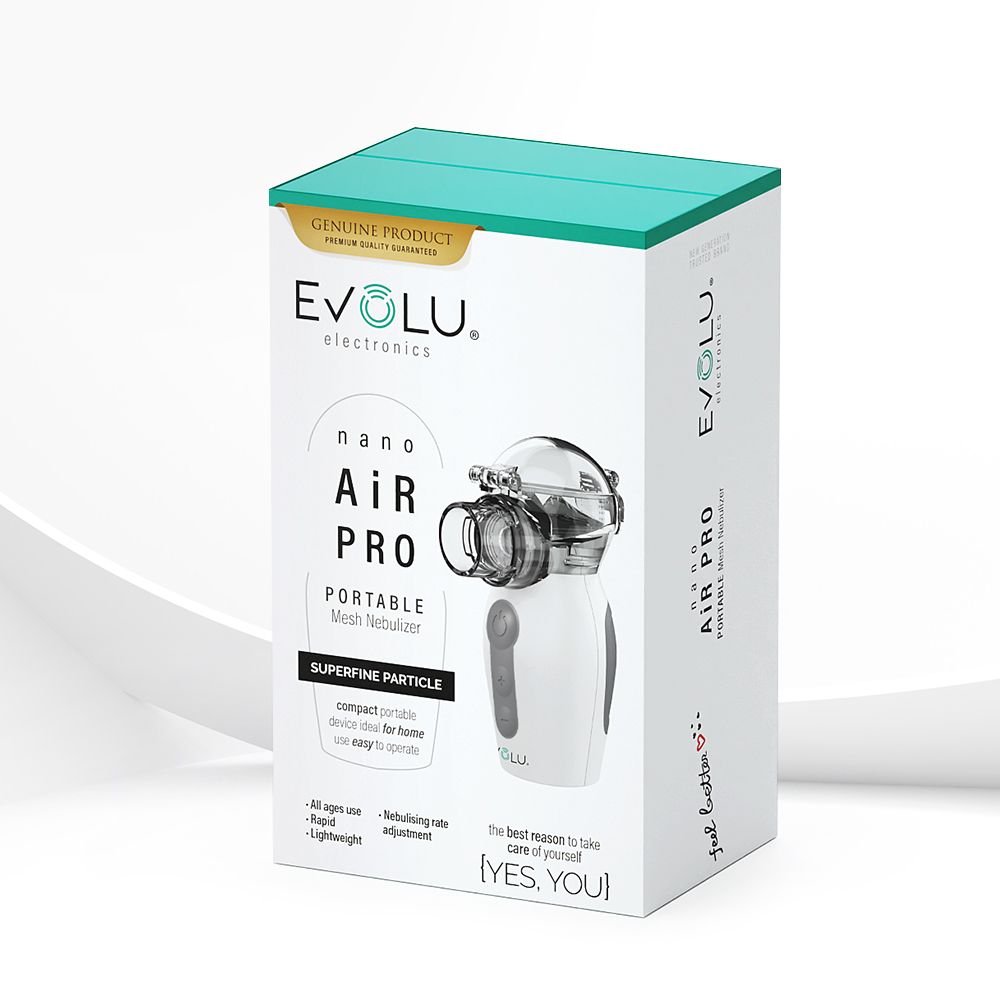EVOLU AIR PRO tragbarer Mesh-Vernebler-Inhalator