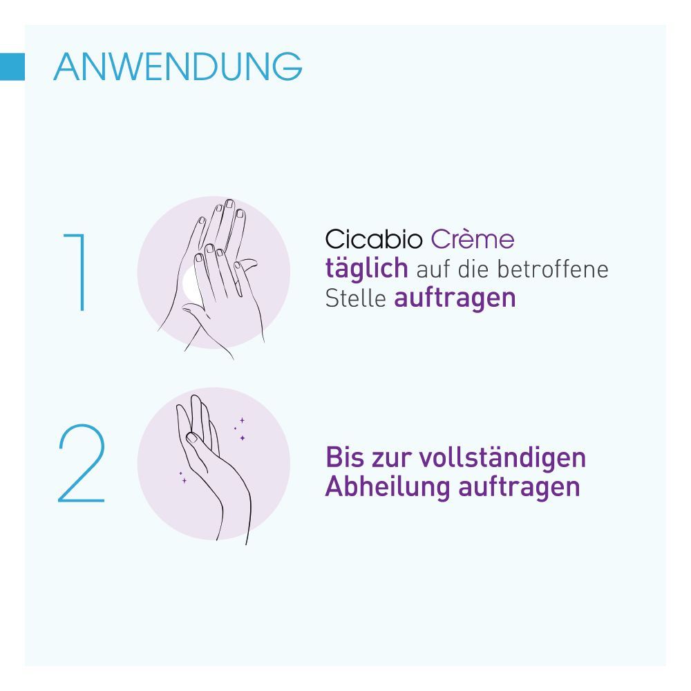 BIODERMA Cicabio Créme Reparierende und beruhigende Wundpflegecreme