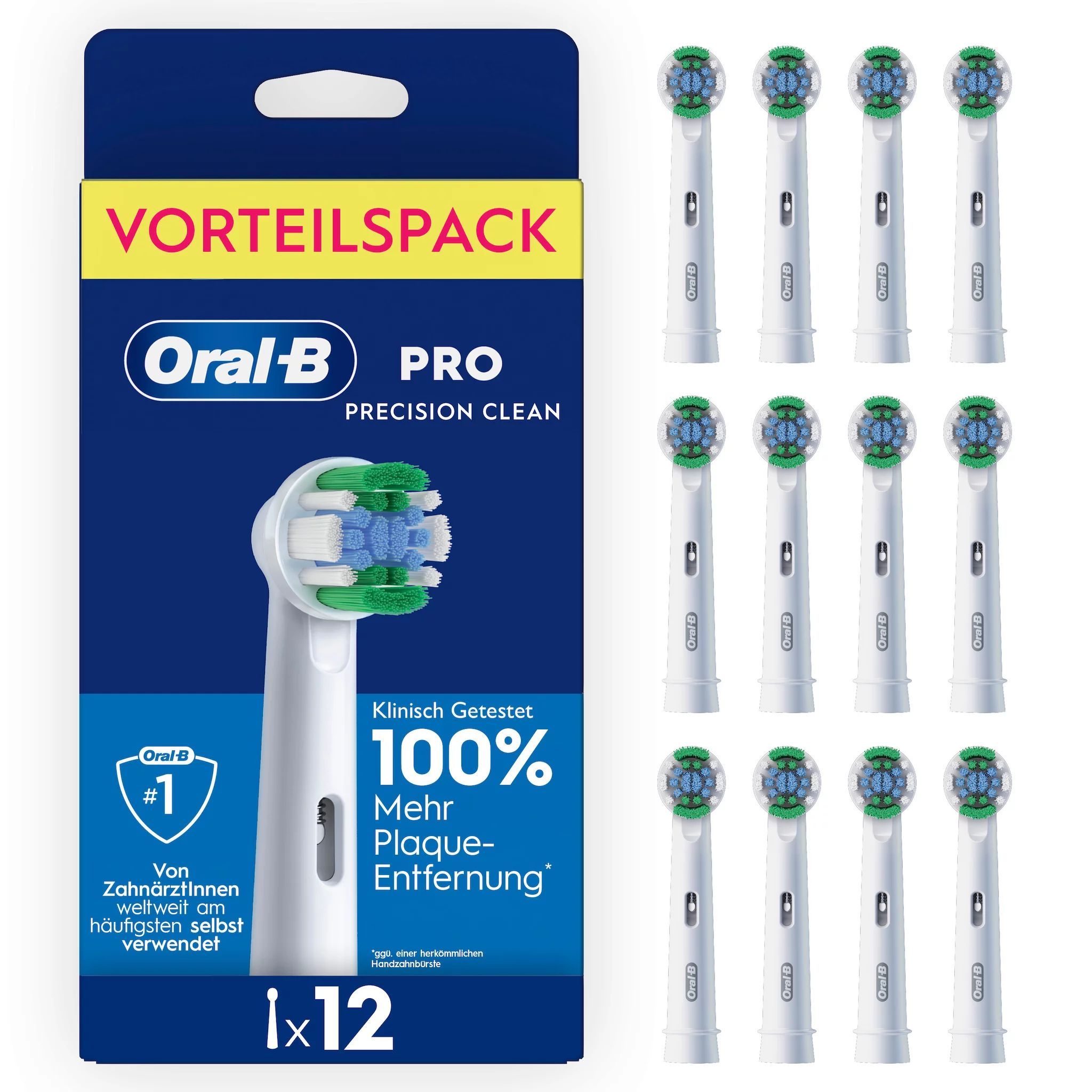 Oral-B Pro Precision Clean 12er Aufsteckbürsten 12 St
