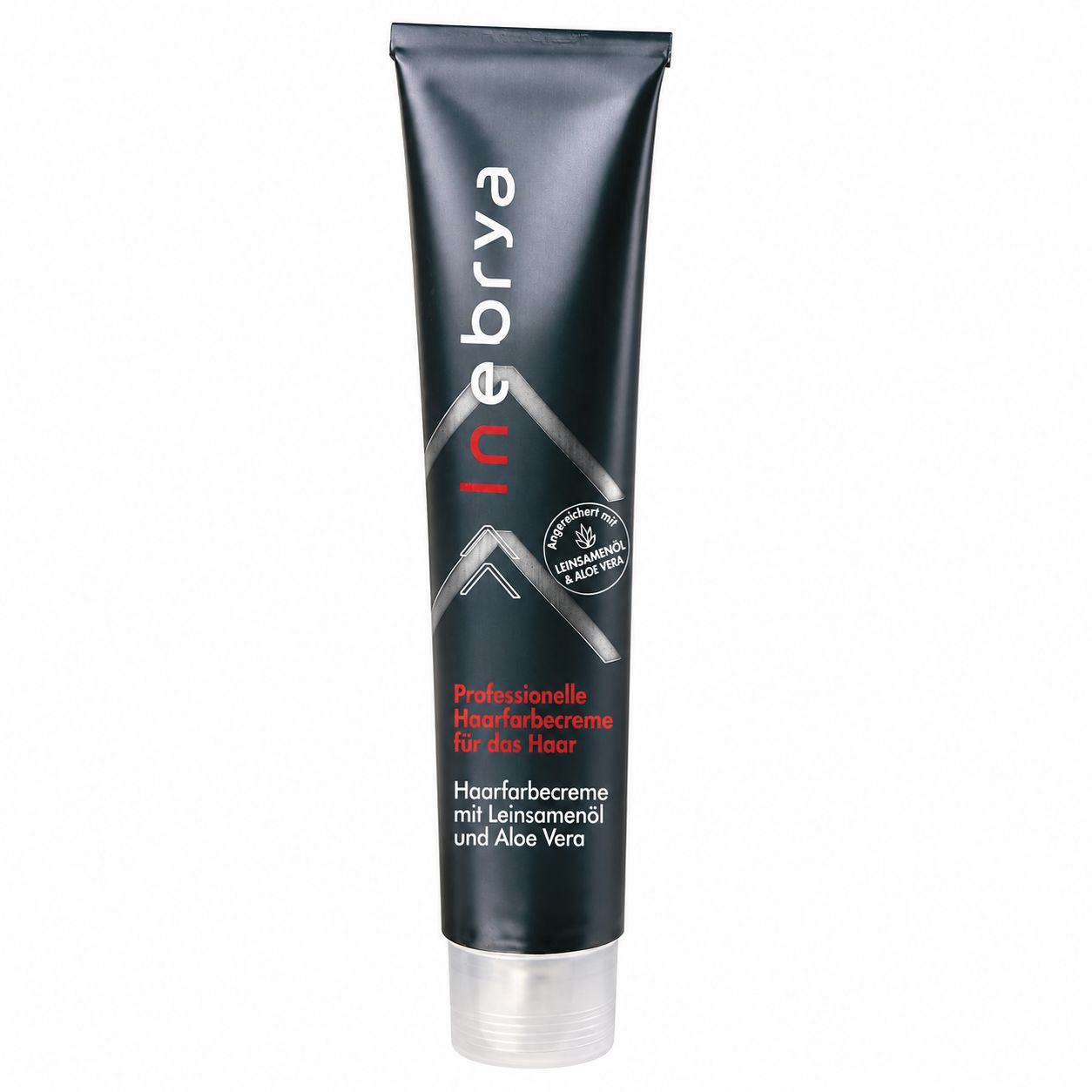 Inebryia professionelle Haarfarbe für das Haar, mit Leinöl und Aloe Vera.