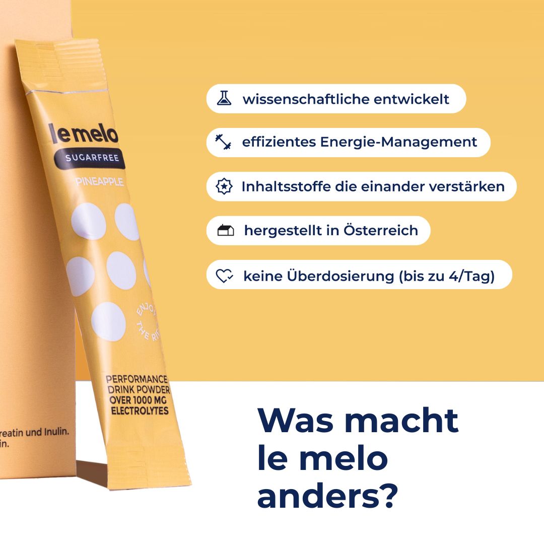 le melo PINEAPPLE - funktionale Hydration ohne Zucker