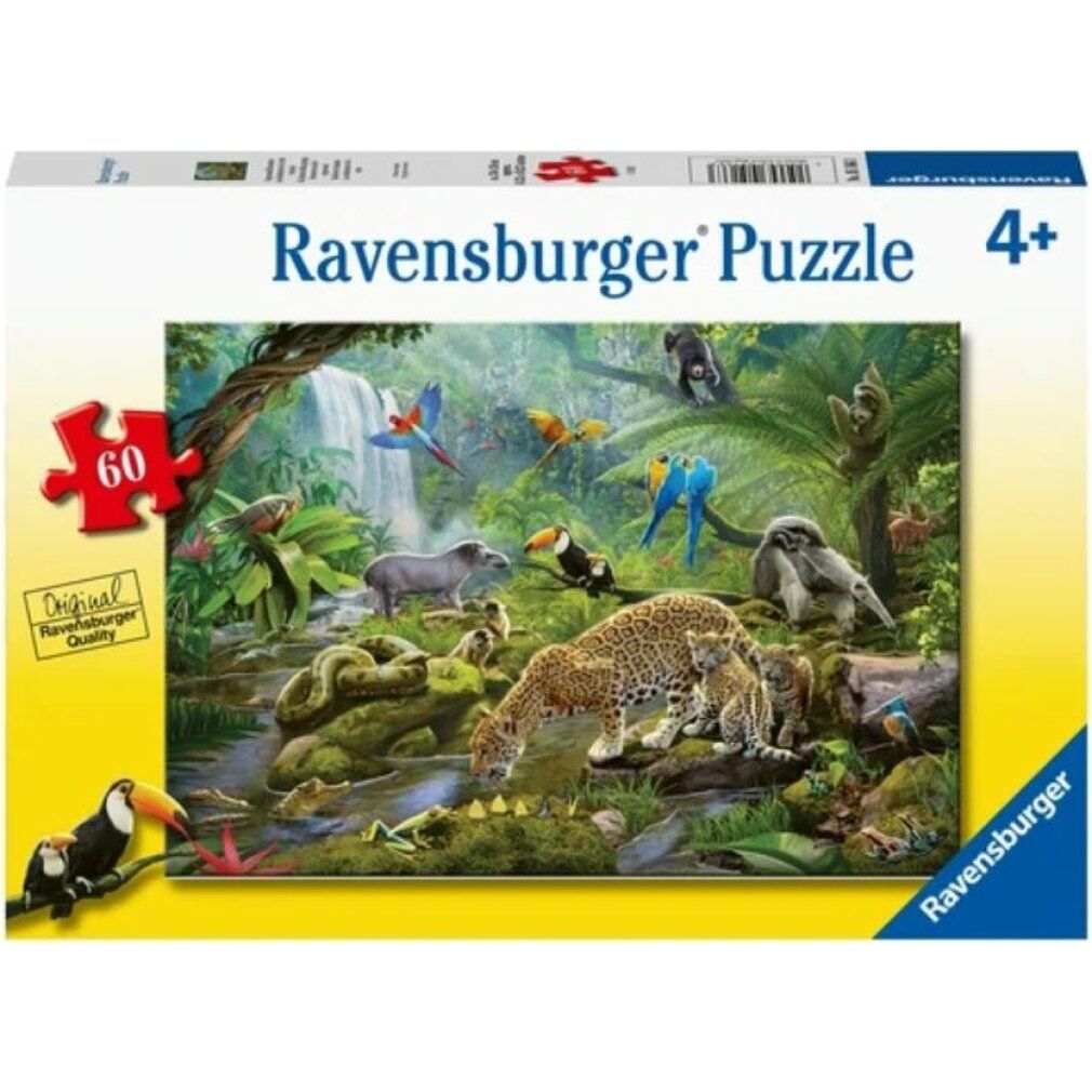 ravensburger Animali della foresta pluviale Puzzle 60 pezzi 1 St view 2