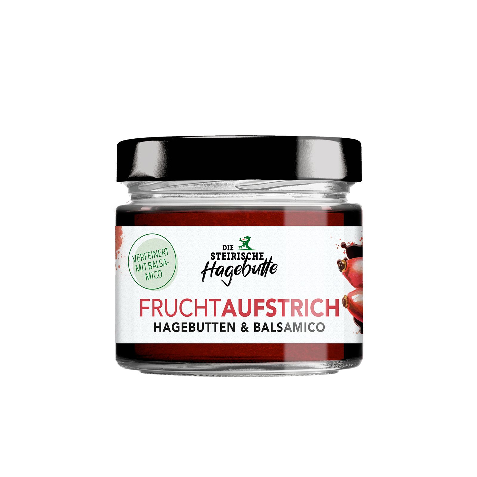 Die Steirische Hagebutte Fruchtaufstrich mit Hagebutte & Balsamico