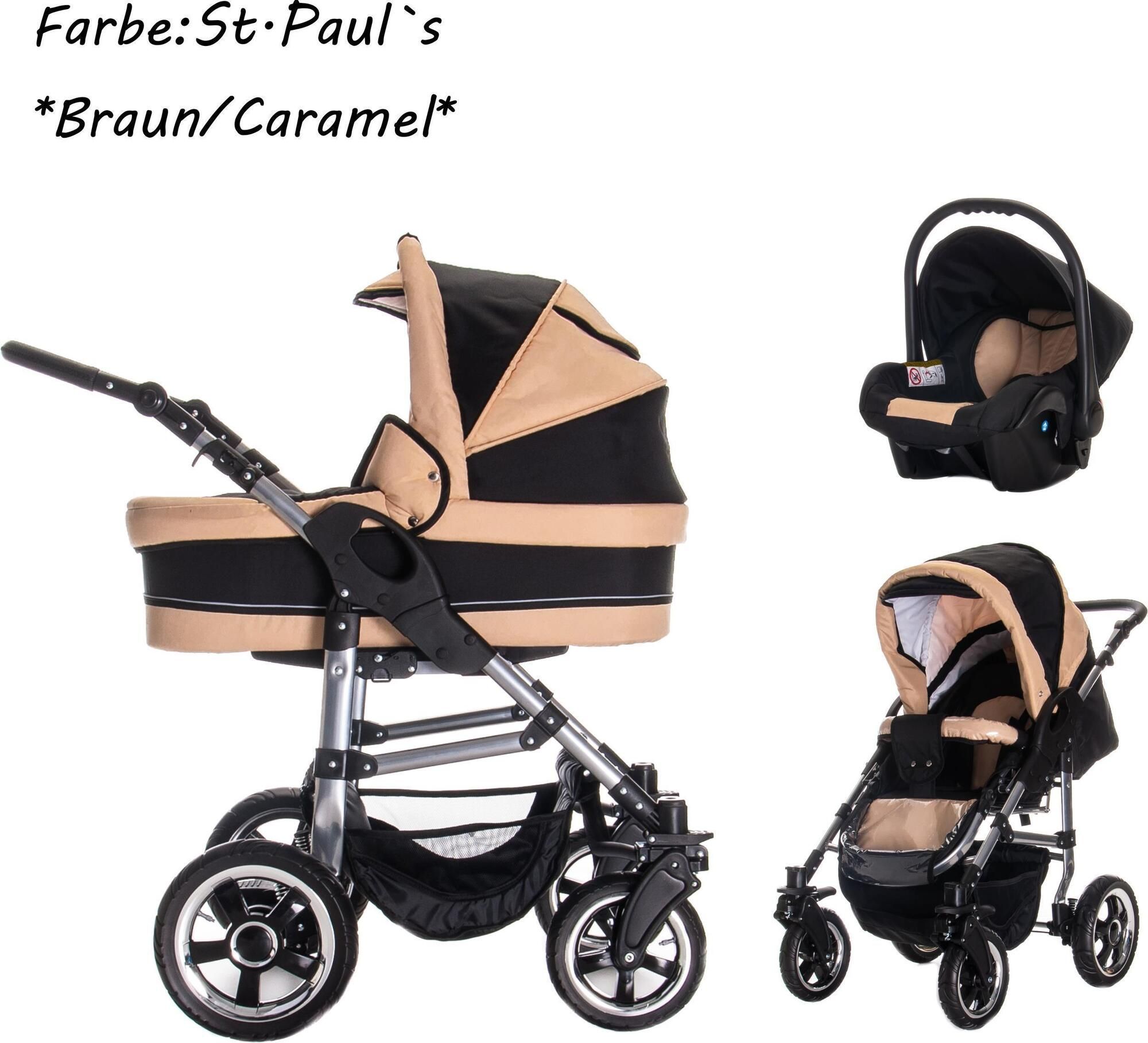 Bebebi London 3 in 1 Kinderwagen Set, St. Paul's
