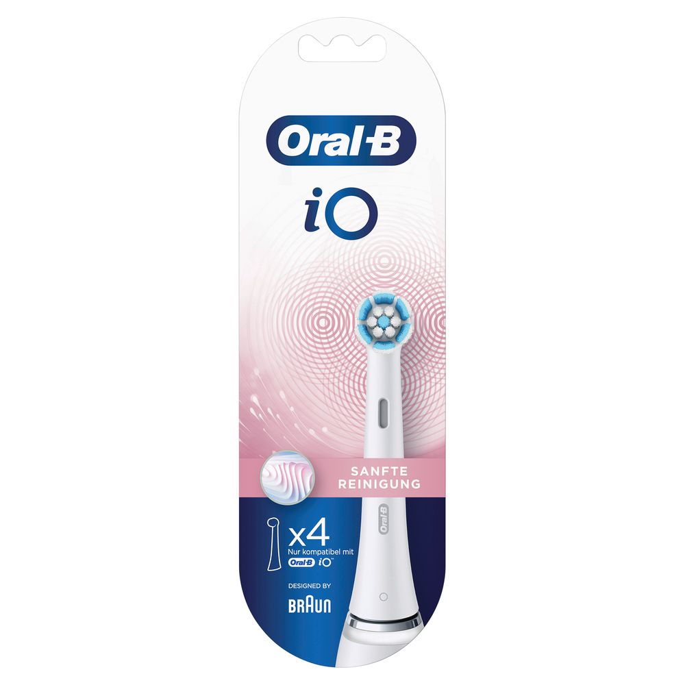 Oral-B - Aufsteckbürsten "iO Sanfte Reinigung - weiß"