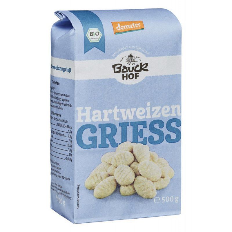 Bauckhof - Hartweizengrieß Demeter