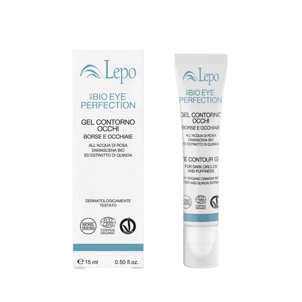 LEPO Ecobio Eye Perfection Gel contorno Occhi Borse e Occhiaie