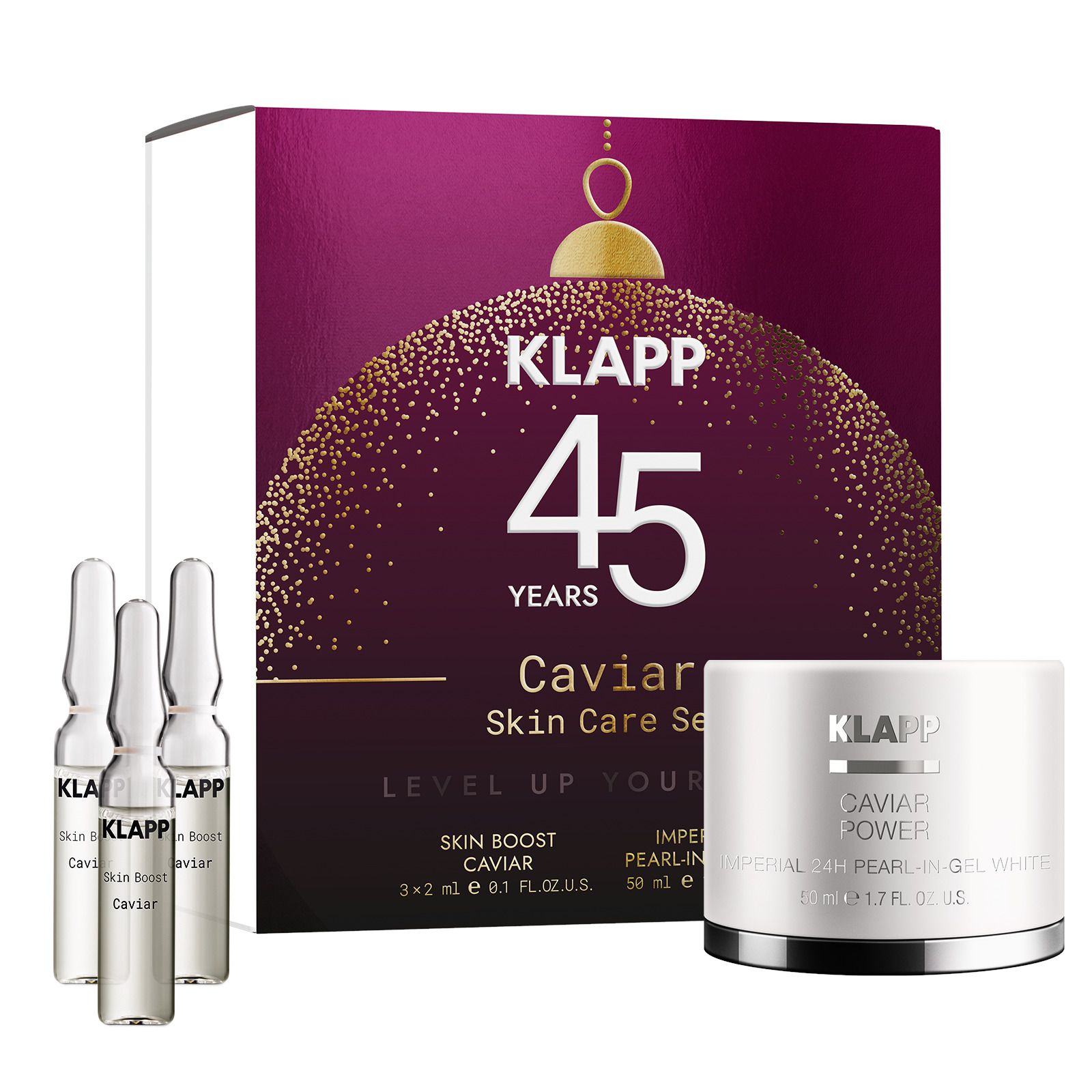 KLAPP Weihnachten Caviar Skin Care Set