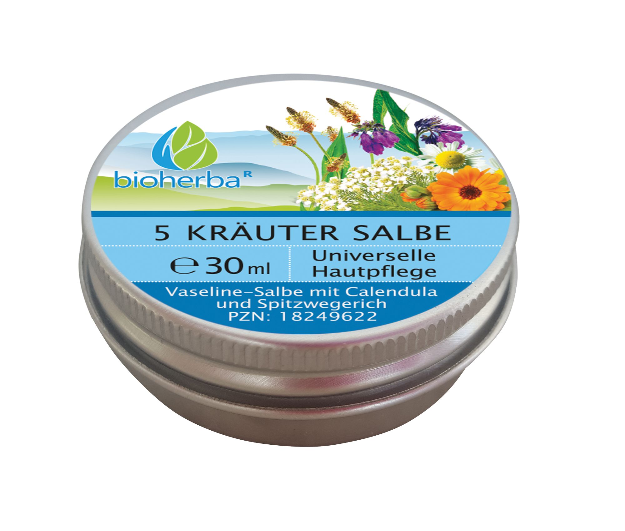 Bioherba 5 Kräuter Salbe Universelle Hautpflege
