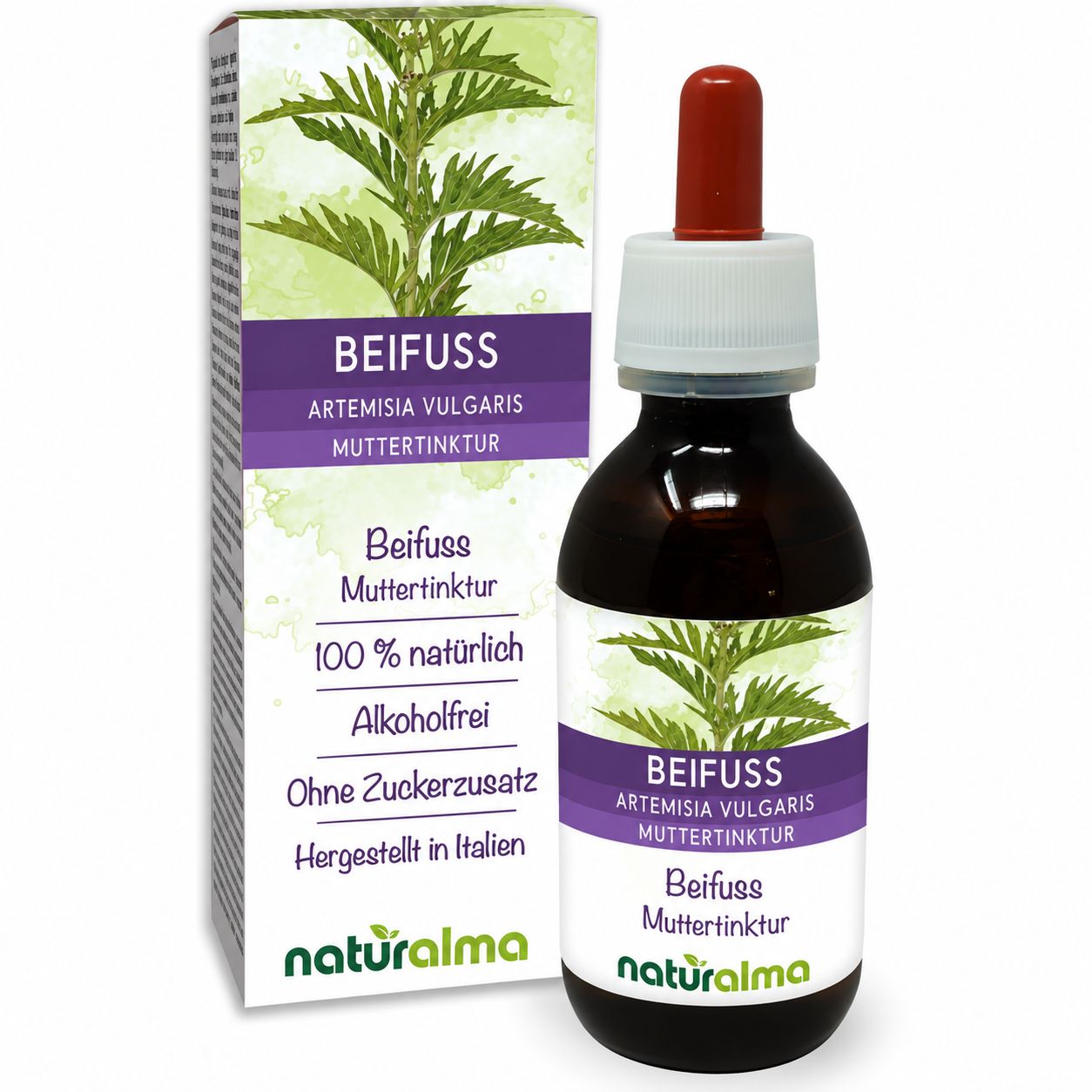 Naturalma Wolfstrapp (Lycopus europaeus) alkoholfreie Tropfen 120 ml
