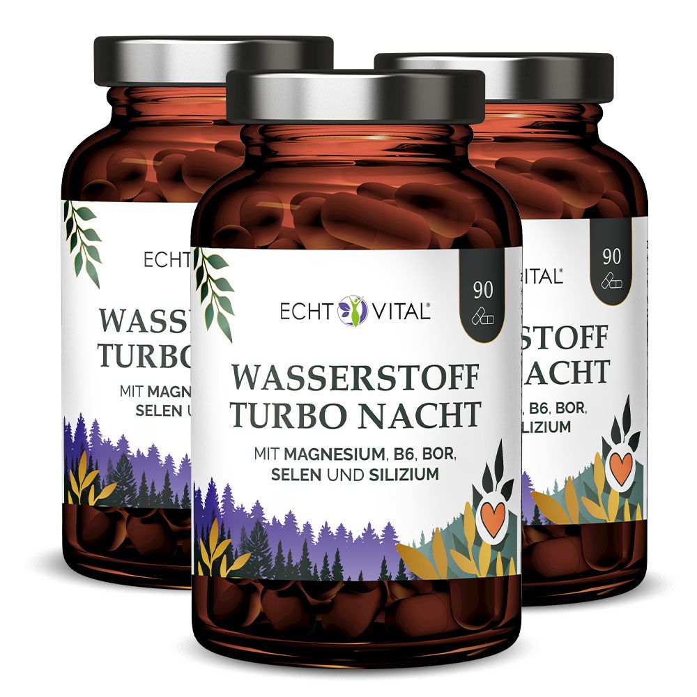 Echt Vital Wasserstoff Turbo Nacht 3x90 St Kapseln