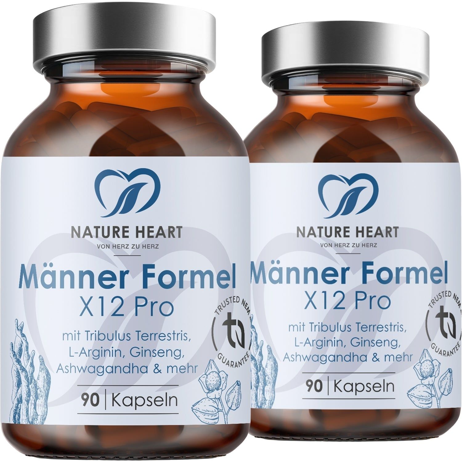 Nature Heart Männer Formel X12 Pro 2x90 St Kapseln