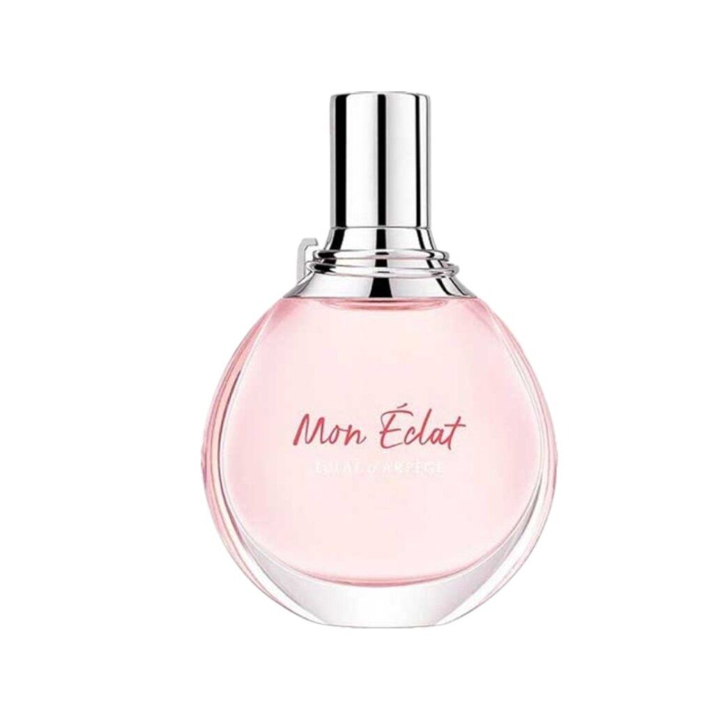 Lanvin Mon Éclat d'Arpège Eau de Parfum Flakon mit silbernem Verschluss.