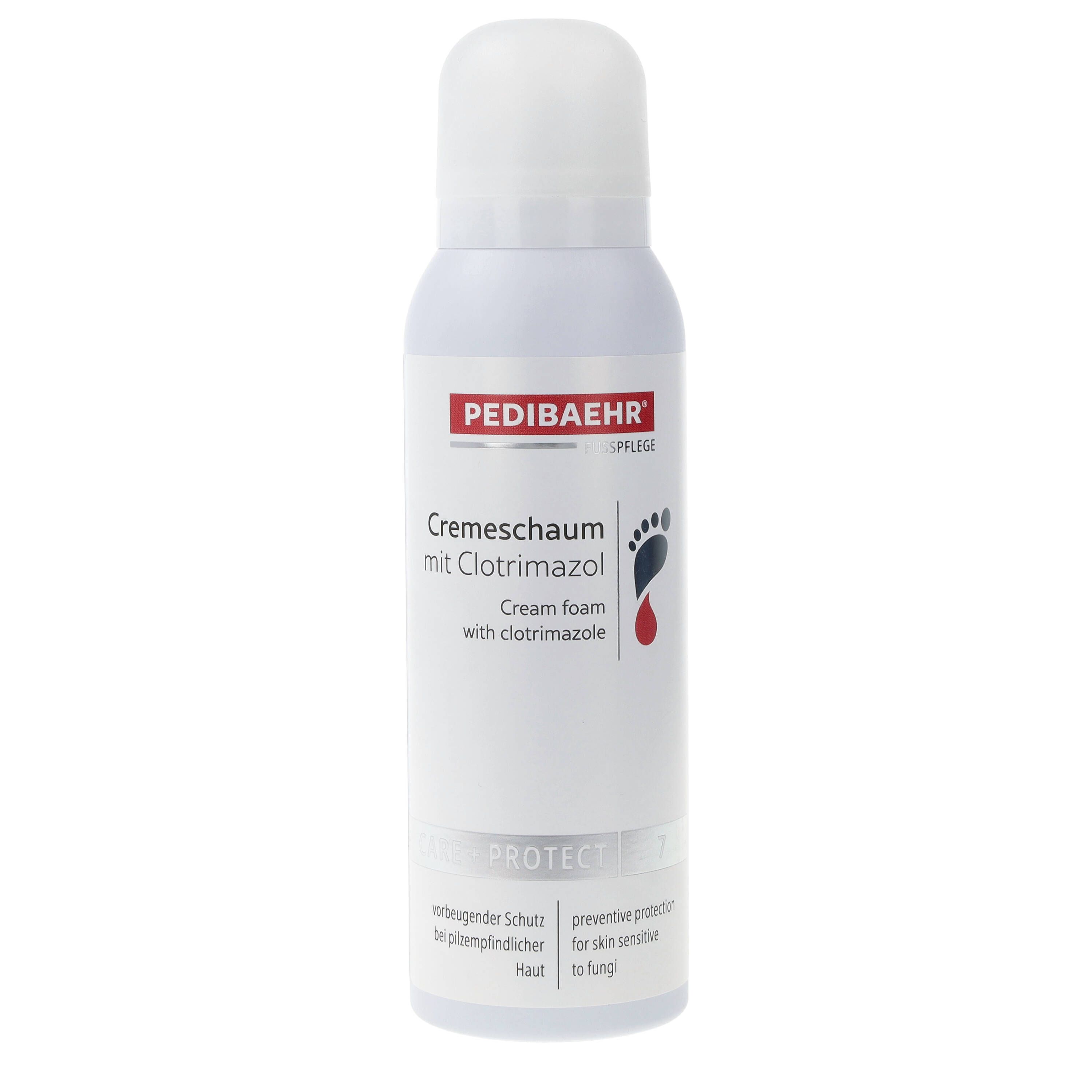 Pedibaehr Fuß-Cremeschaum mit Clotrimazol 125 ml Schaum