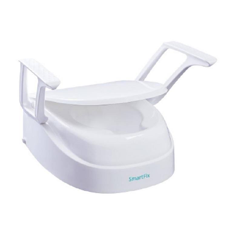Dietz SmartFix Toilettensitzerhöhung 8, 12 oder 15 cm mit Armlehnen