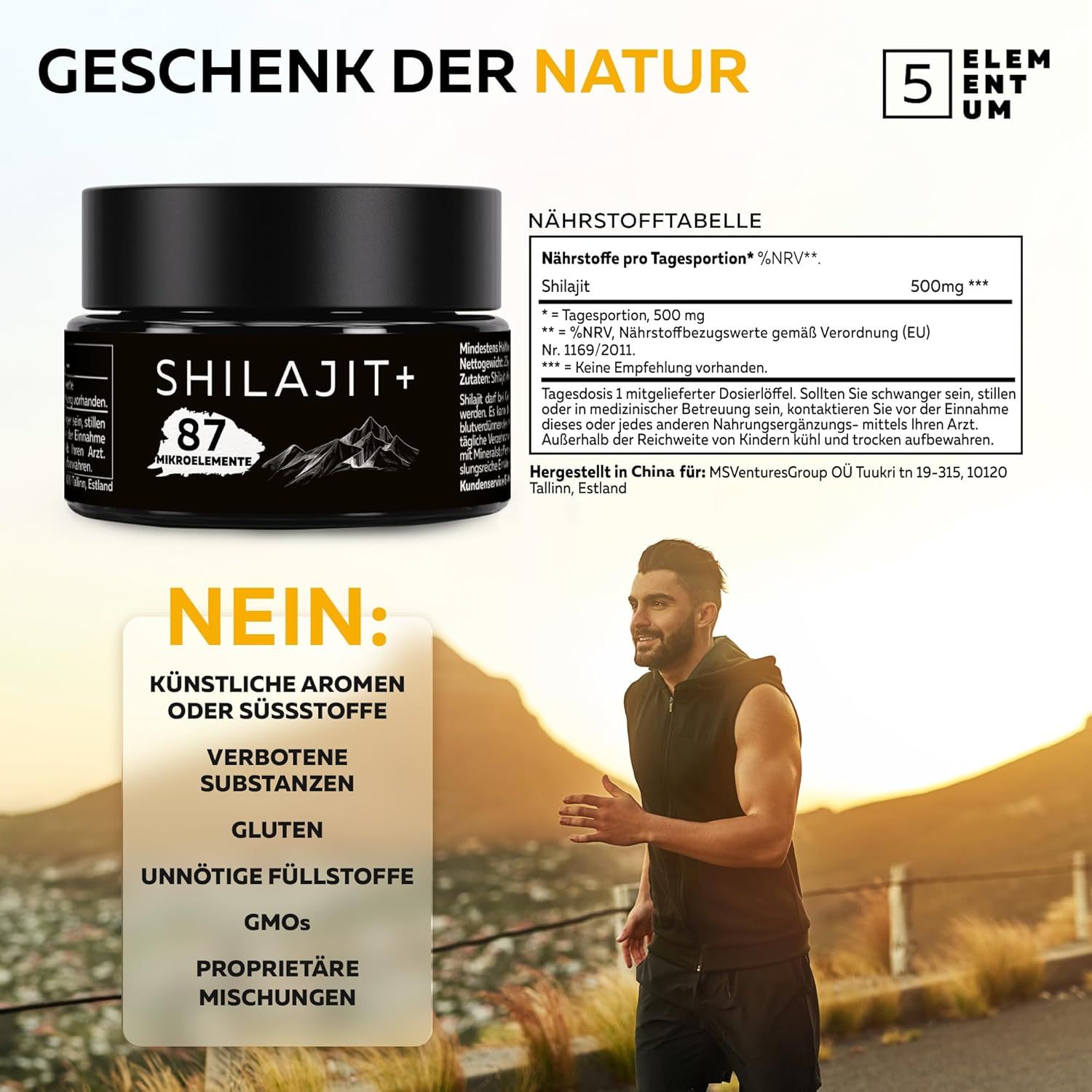 5Elementum Shilajit