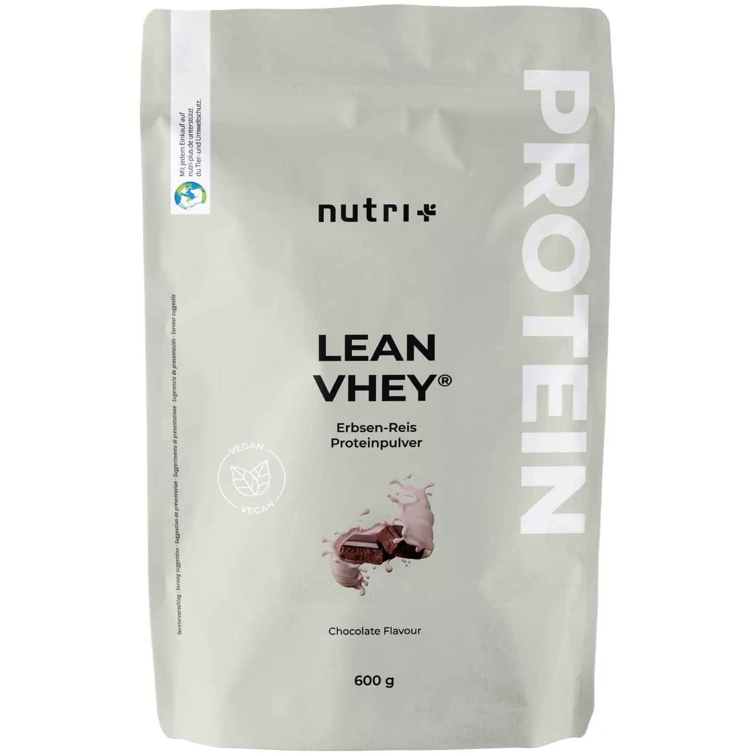 Nutri+ Lean Vhey Proteinpulver - liefert alle essentiellen Aminosäuren