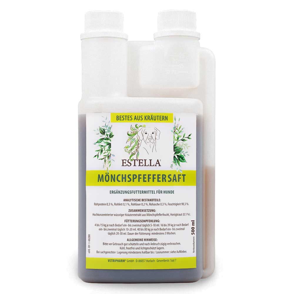 Estella Hunde Mönchspfeffersaft