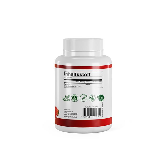 VitaSanum®- Lycopin 5% 100 St Kapseln