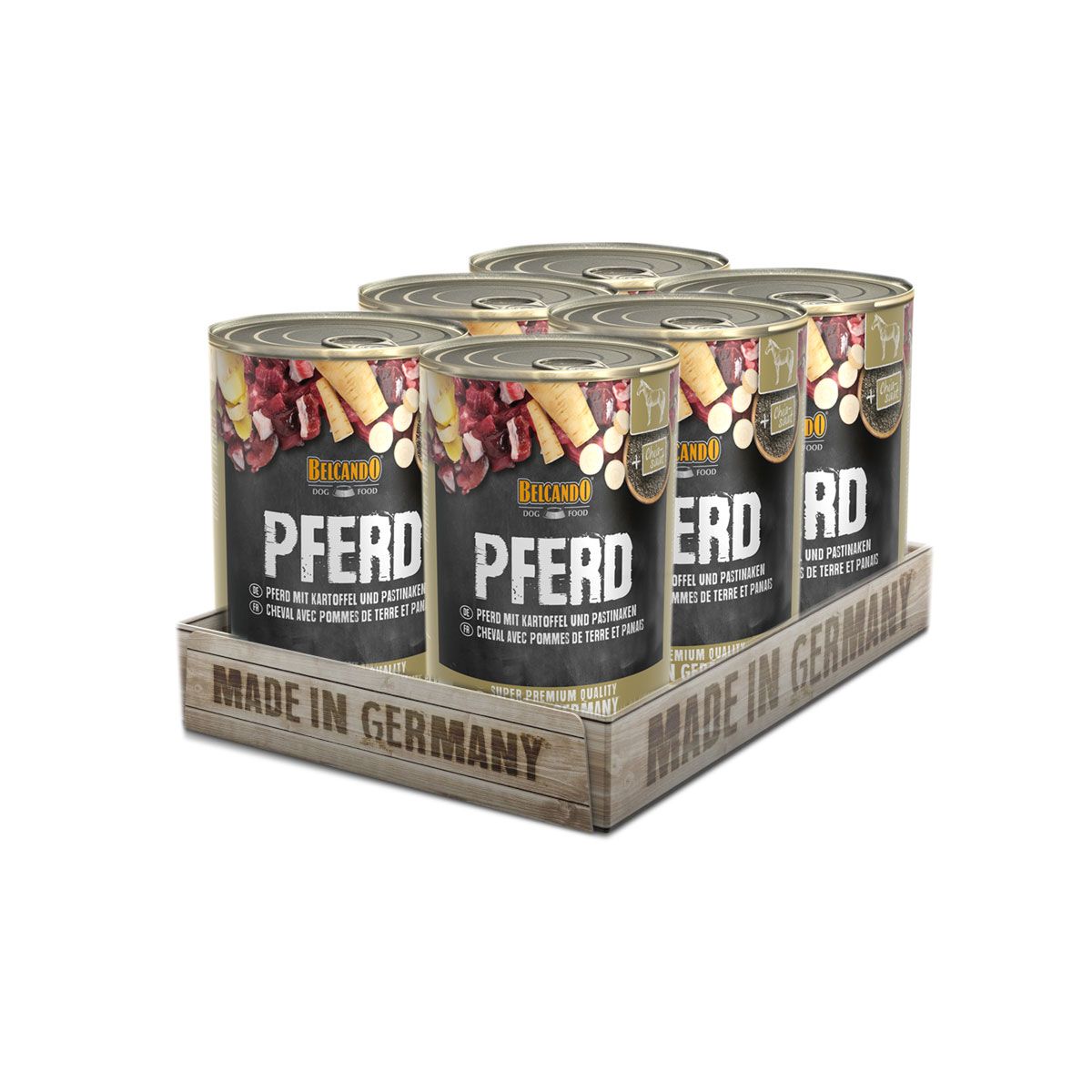 Belcando Pferd mit Kartoffel und Pastinake 2,4 kg