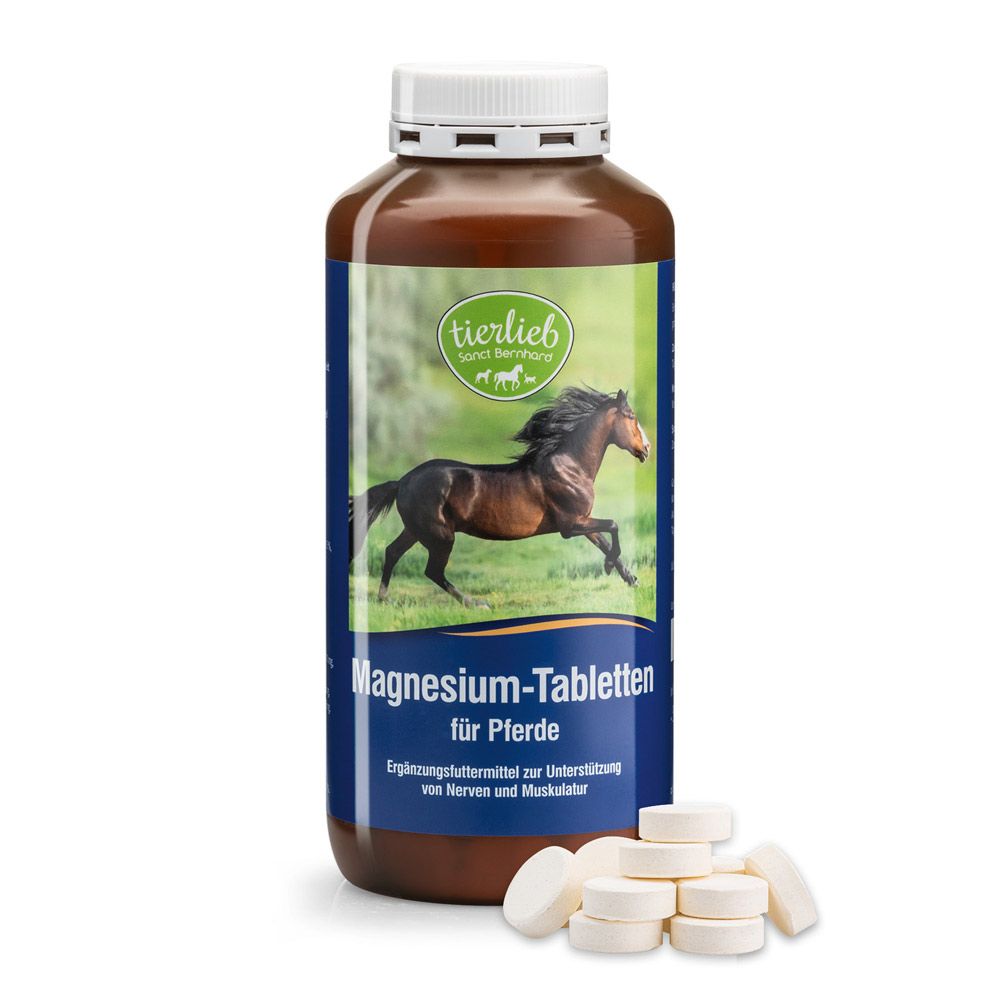 Sanct Bernhard tierlieb Magnesium-Tabletten für Pferde