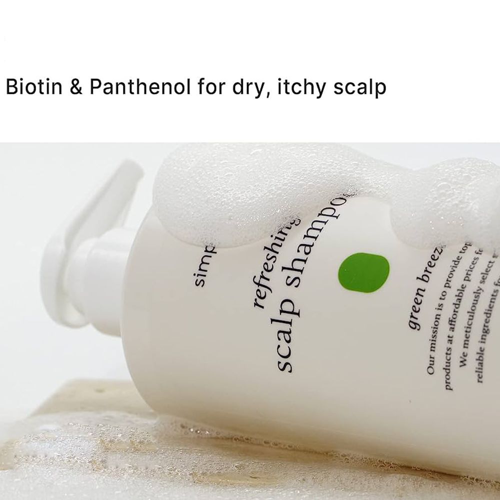 SIMPLYO Refreshing Scalp Green Breeze Shampoo