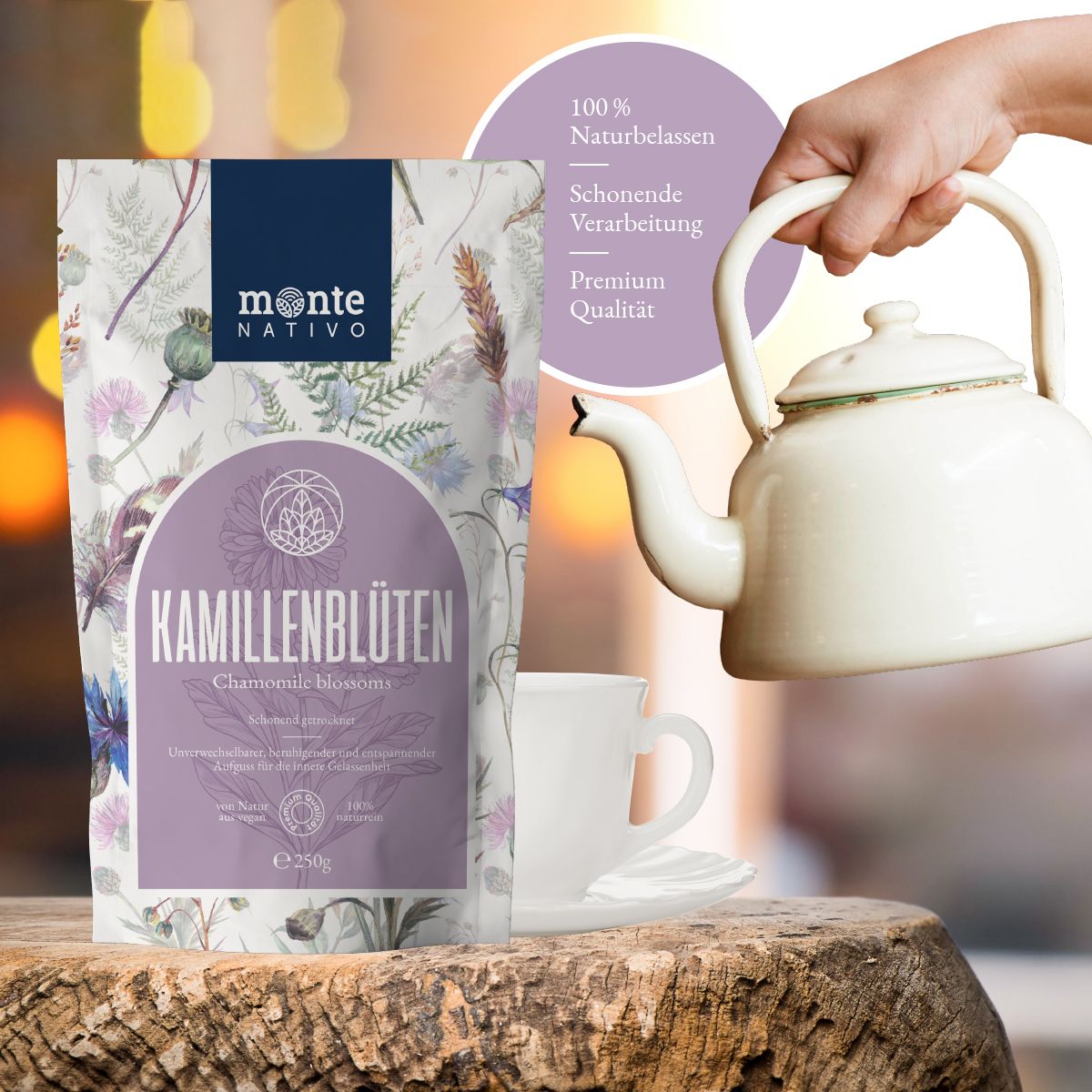 Monte Nativo Kamillenblüten Kräutertee lose