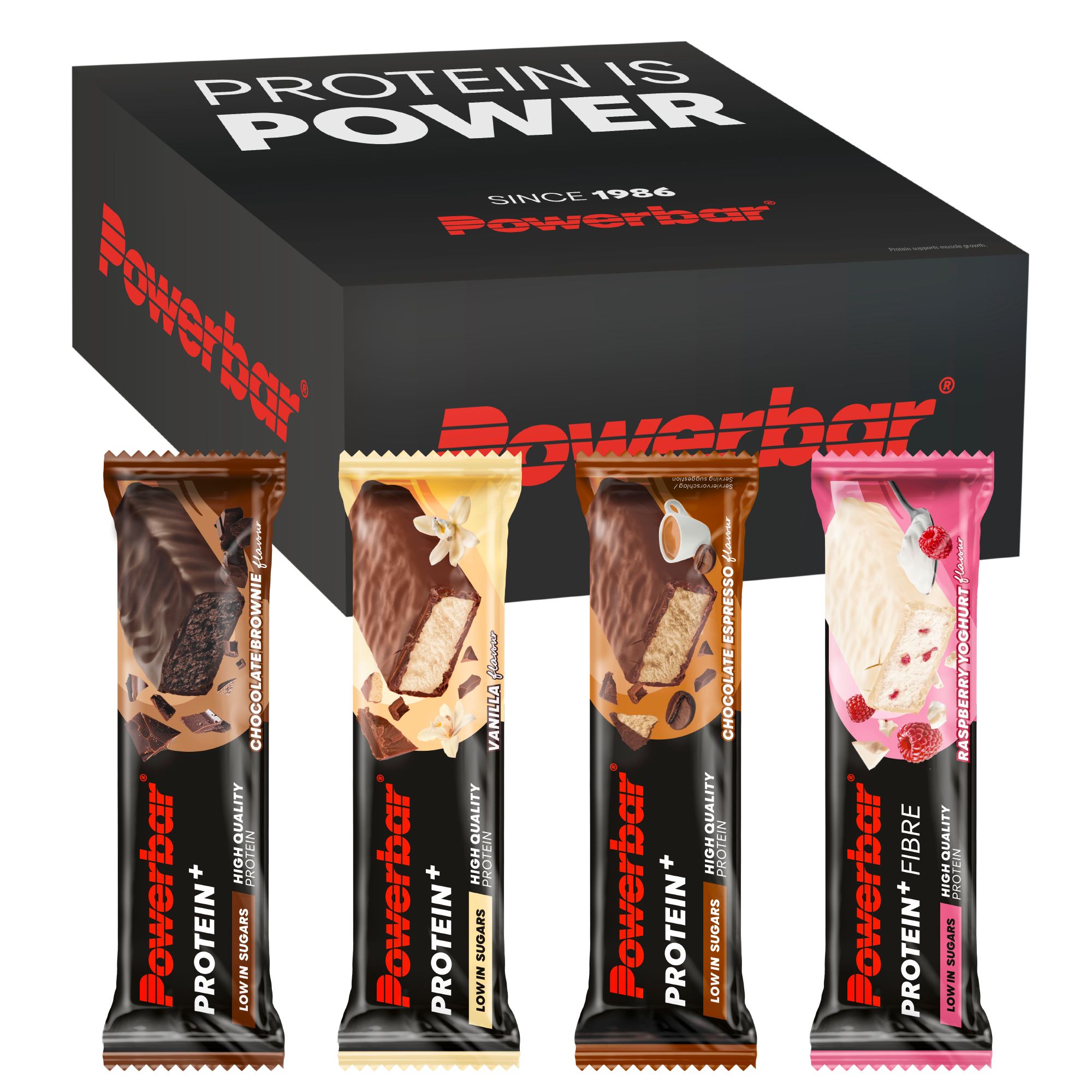 POWERBAR Protein Plus Low Sugar Multiflavour Box Eiweissriegel