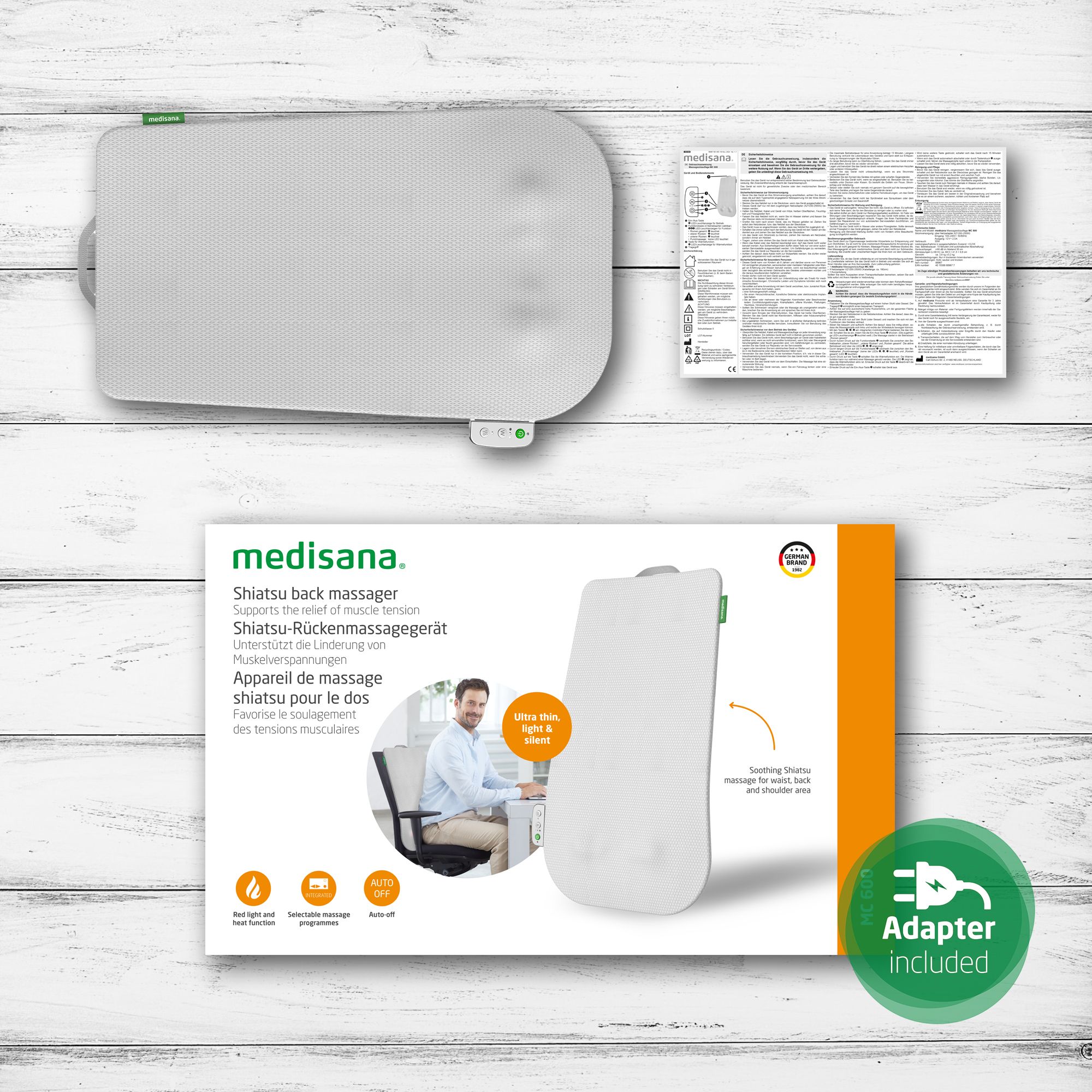 medisana MC 600 Massagesitzauflage