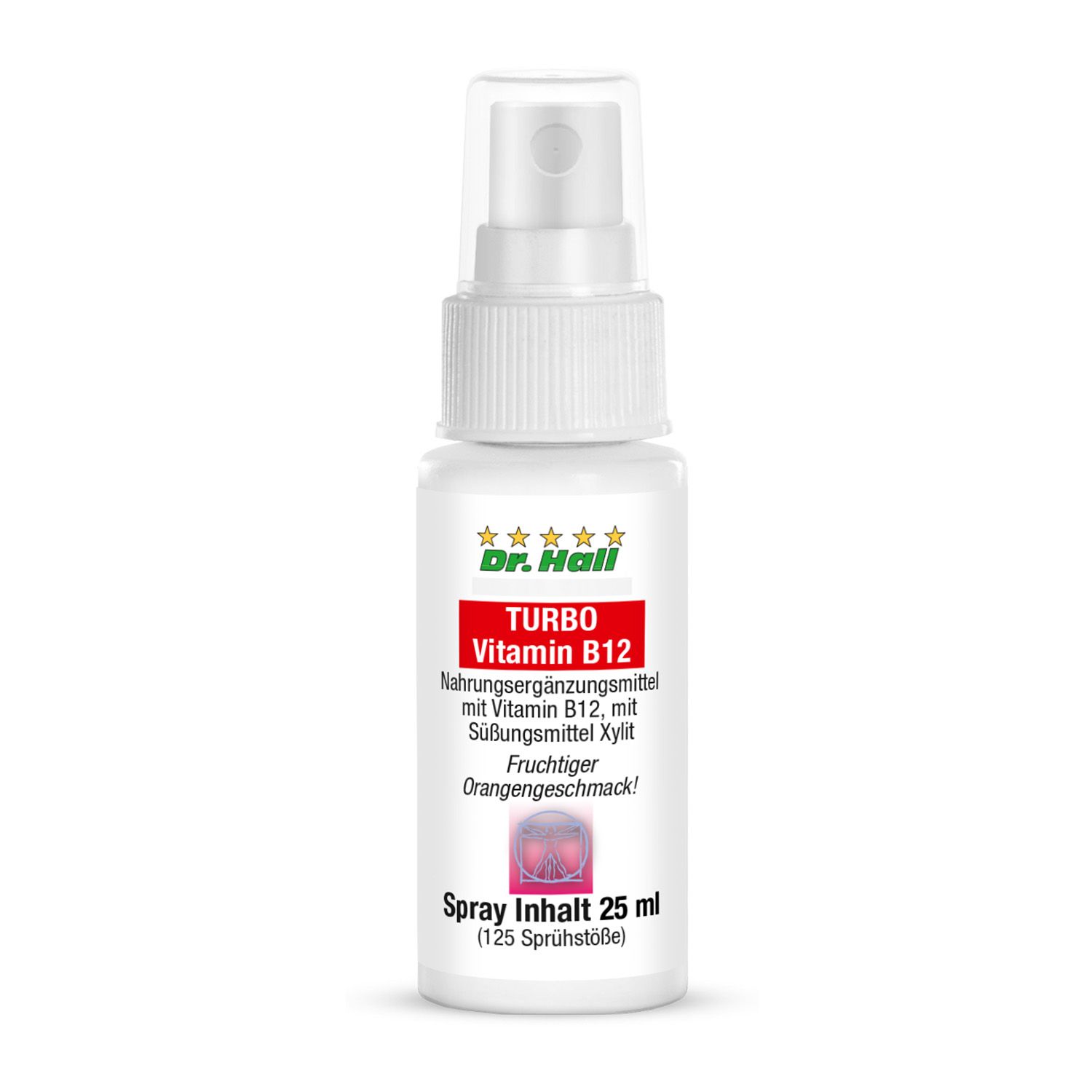 Dr. Hall TURBO Vitamin B12 Spray, 2er Set