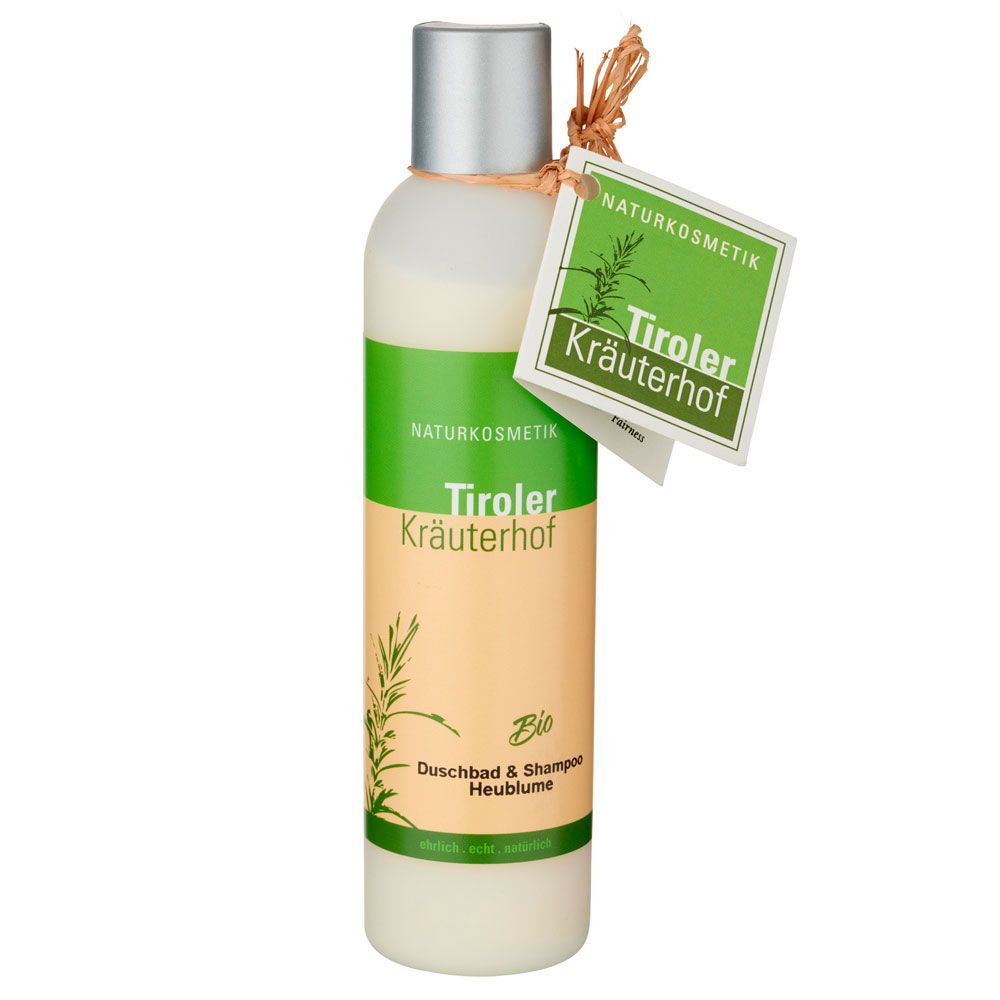 Bio Shampoo und Duschbad - Heublumen Naturshampoo 200 ml