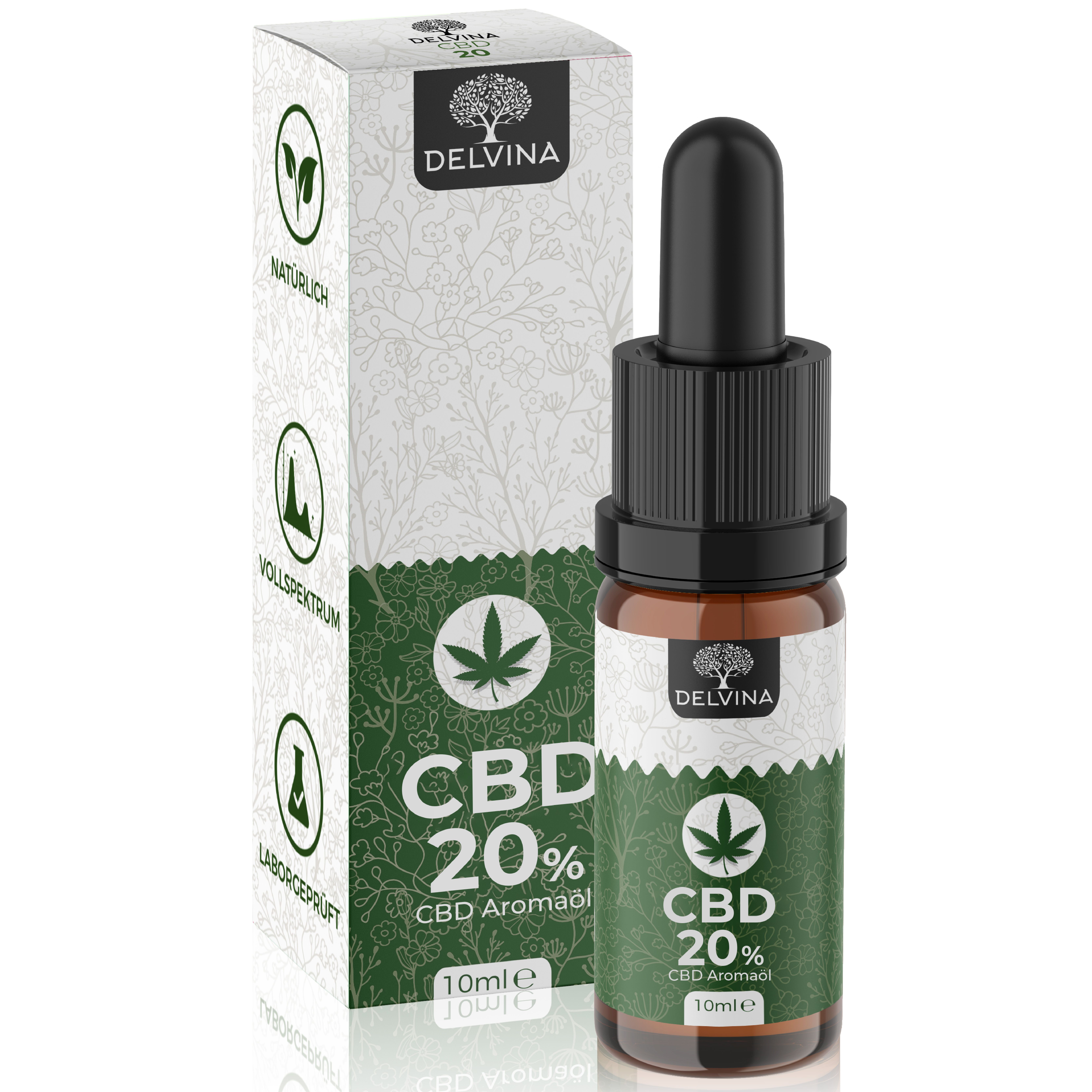 Delvina CBD Öl 20% Vollspektrum