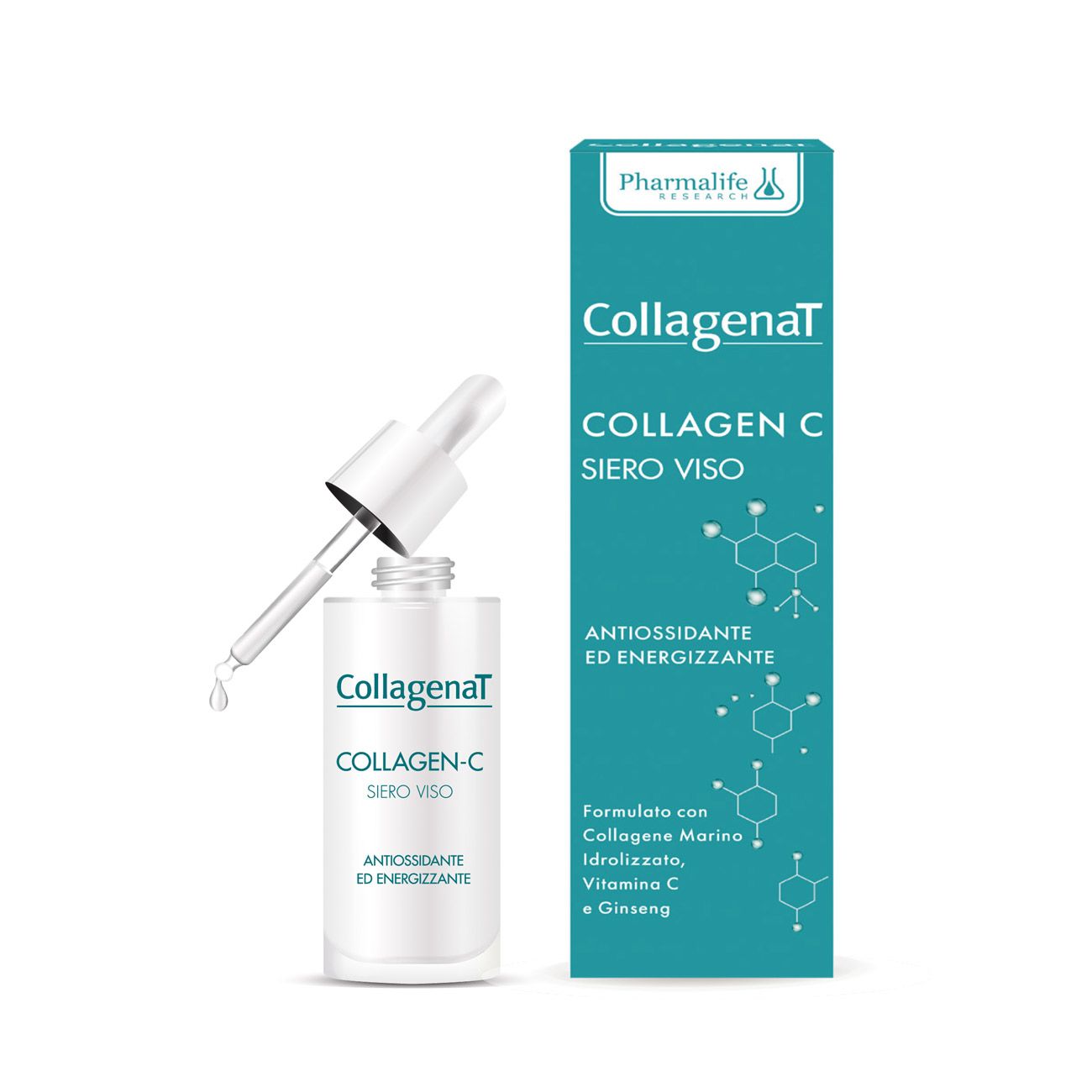 Pharmalife - Collagenat Collagen-C Siero Viso