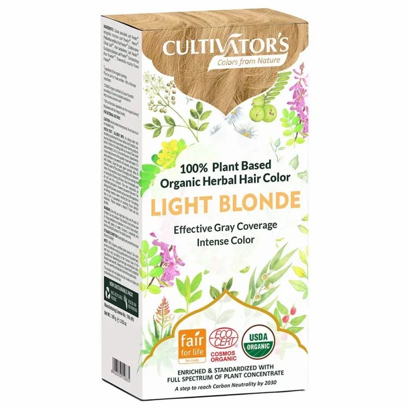 CULTIVATOR'S - Natürliche Pflanzenhaarfarbe Hellblond
