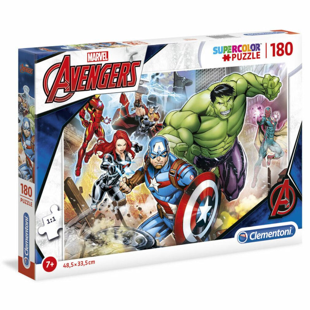 Clementoni 180 Pcs.Puzzle Avengers 29295 X6
