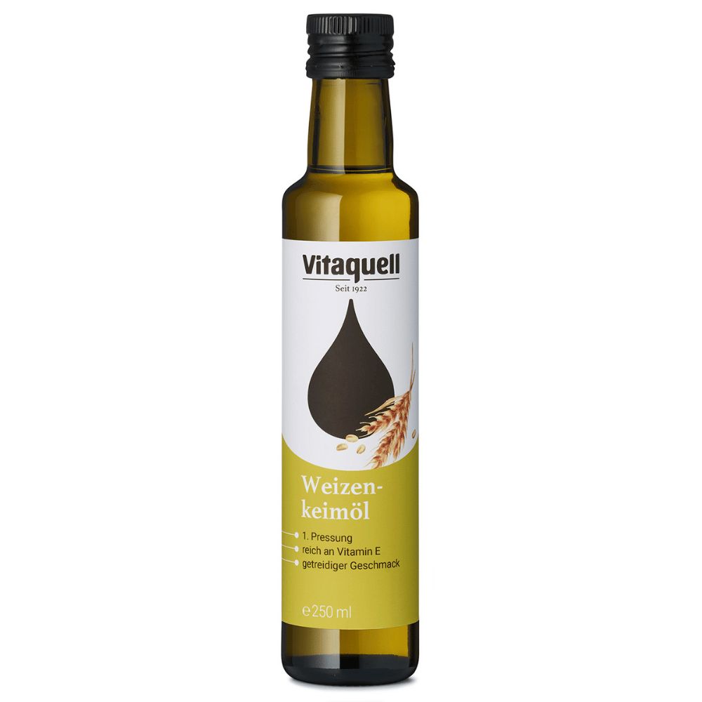 Vitaquell Weizenkeimöl, 1. Pressung 1 ml Flüssigkeit zum Einnehmen