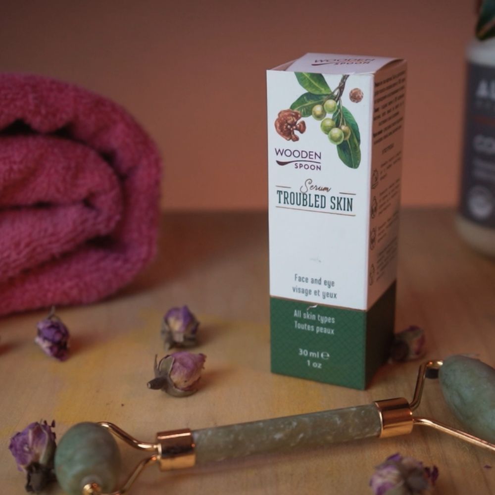 Wooden Spoon Serum für problematische Haut mit Tamanu- und Marulaöl WoodenSpoon