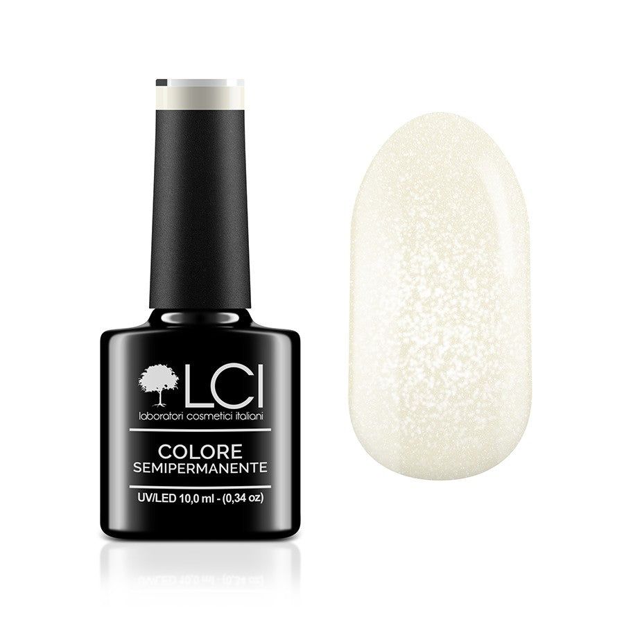 LCI Cosmetics - Smalto Semipermanente LCI - Trasparente glitterato 4