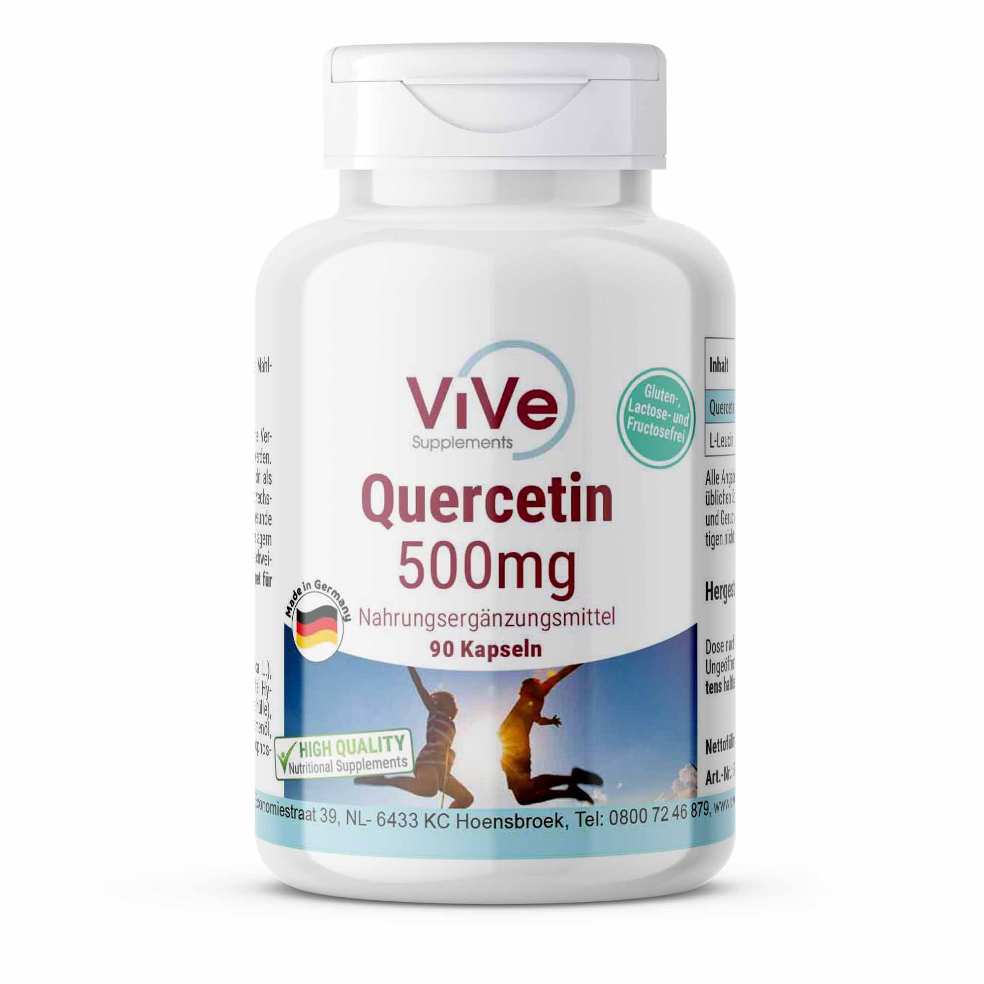 Vive Supplements | Quercetin 500mg 90 St