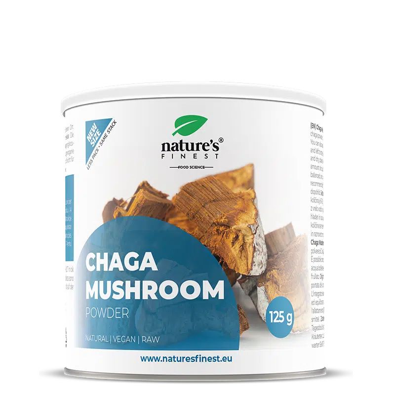 Nature's Finest Polvere di funghi chaga