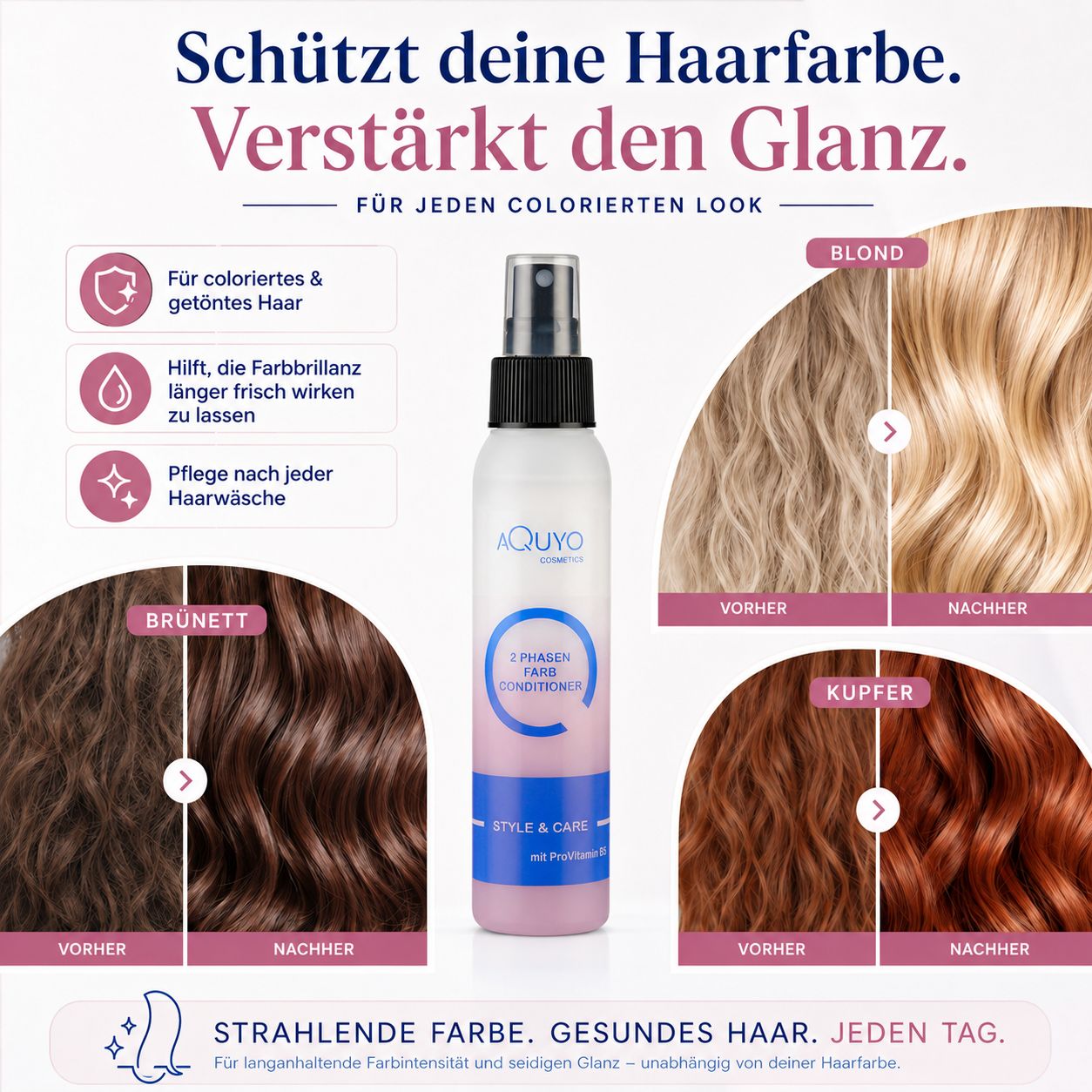 Style & Care 2-Phasen Farb-Conditioner für beanspruchtes und gefärbtes Haar