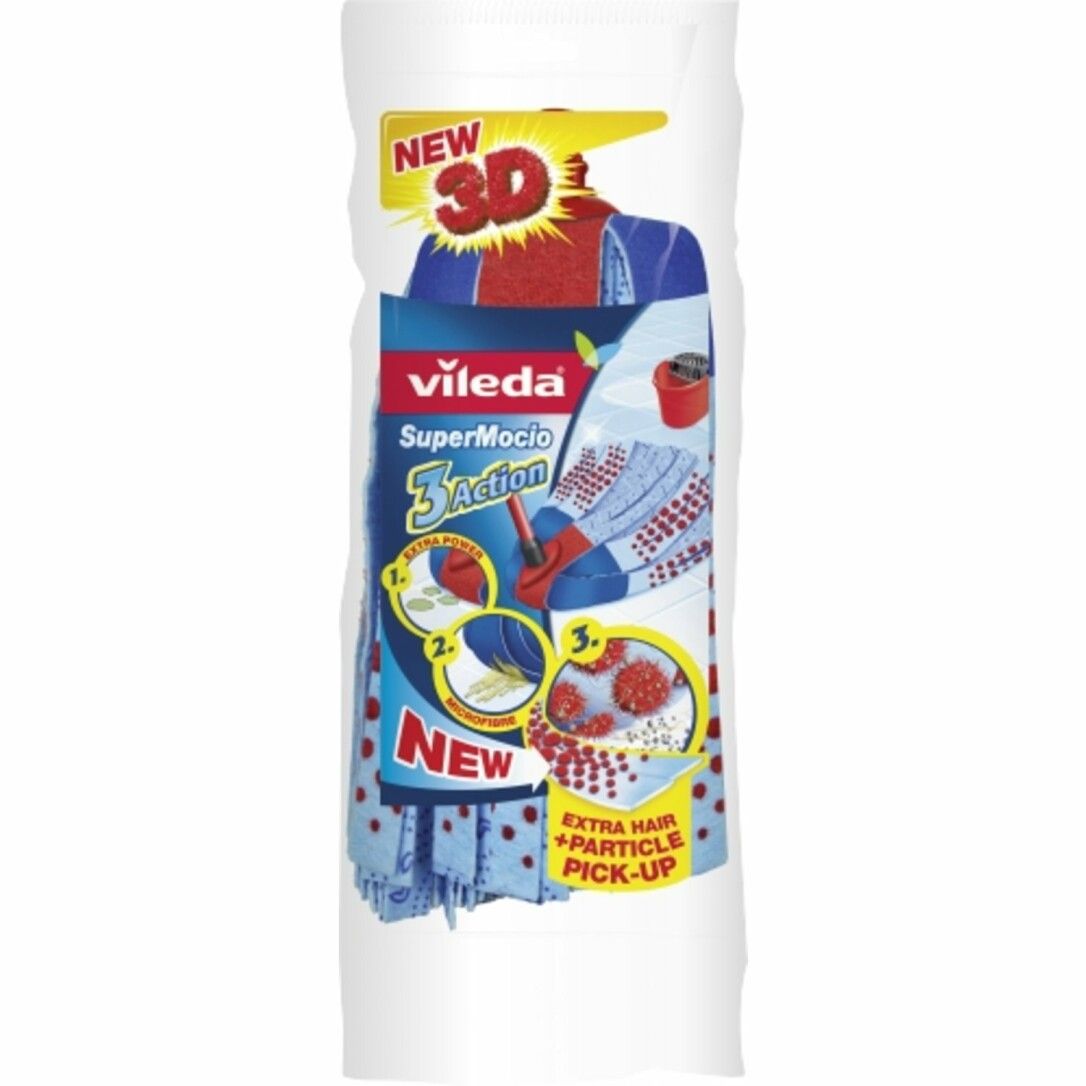 VILEDA Ersatzmop zu Wischmop Supermocio