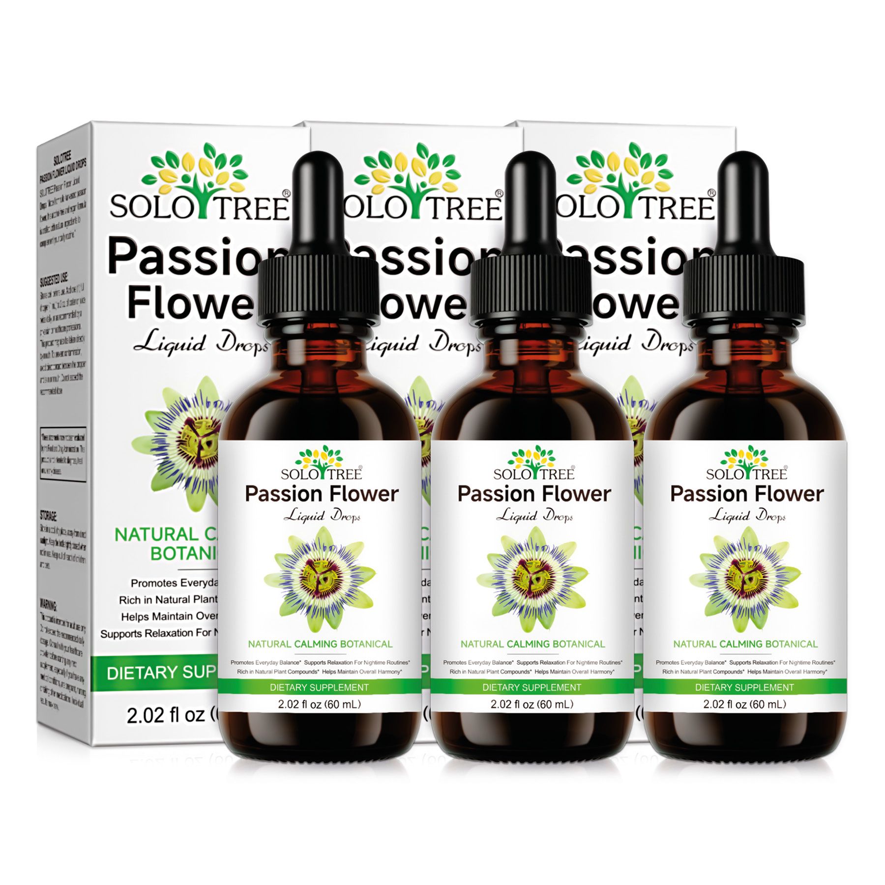 ALIVER Gocce alla Passiflora per calma, relax e un sonno migliore