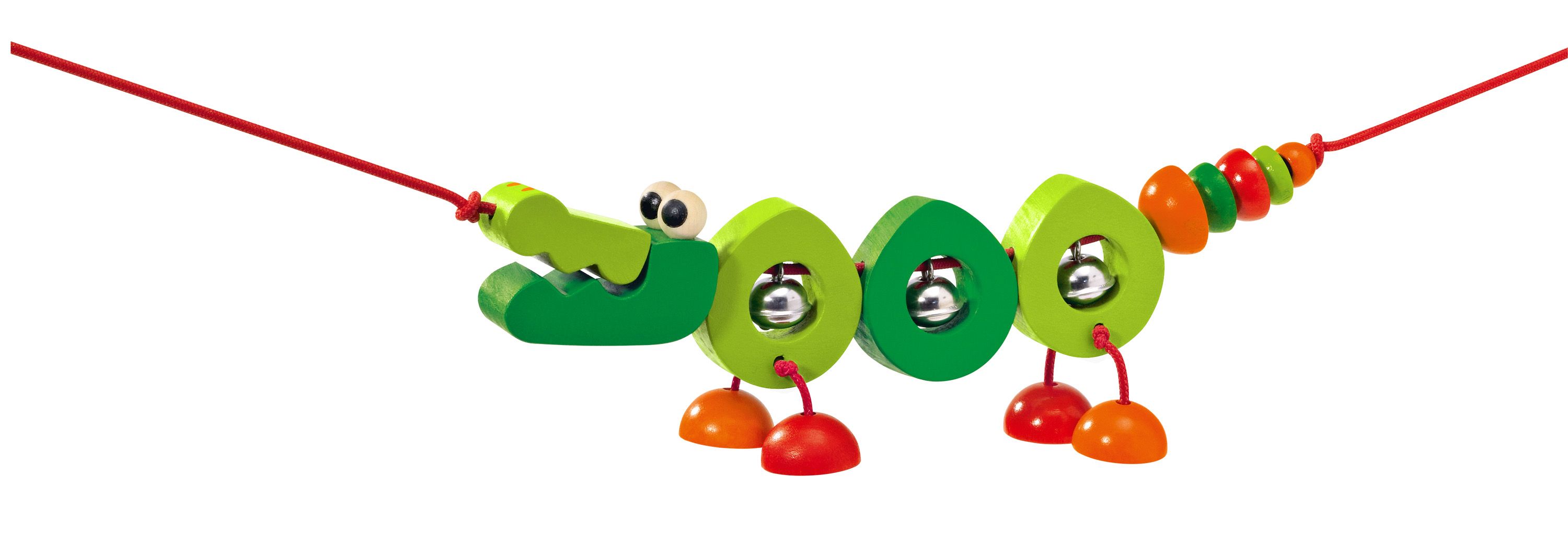 Babywelt - Crocolini, Wagenkette, 63 cm