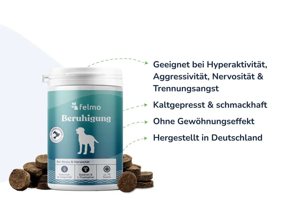 felmo Beruhigungs-Snacks für Hunde