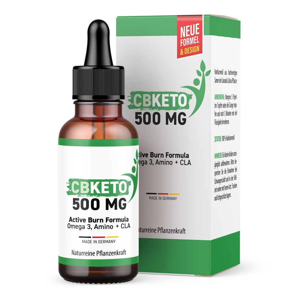 CBKeto 500Mg (inkl. 1 Gratis Flasche)